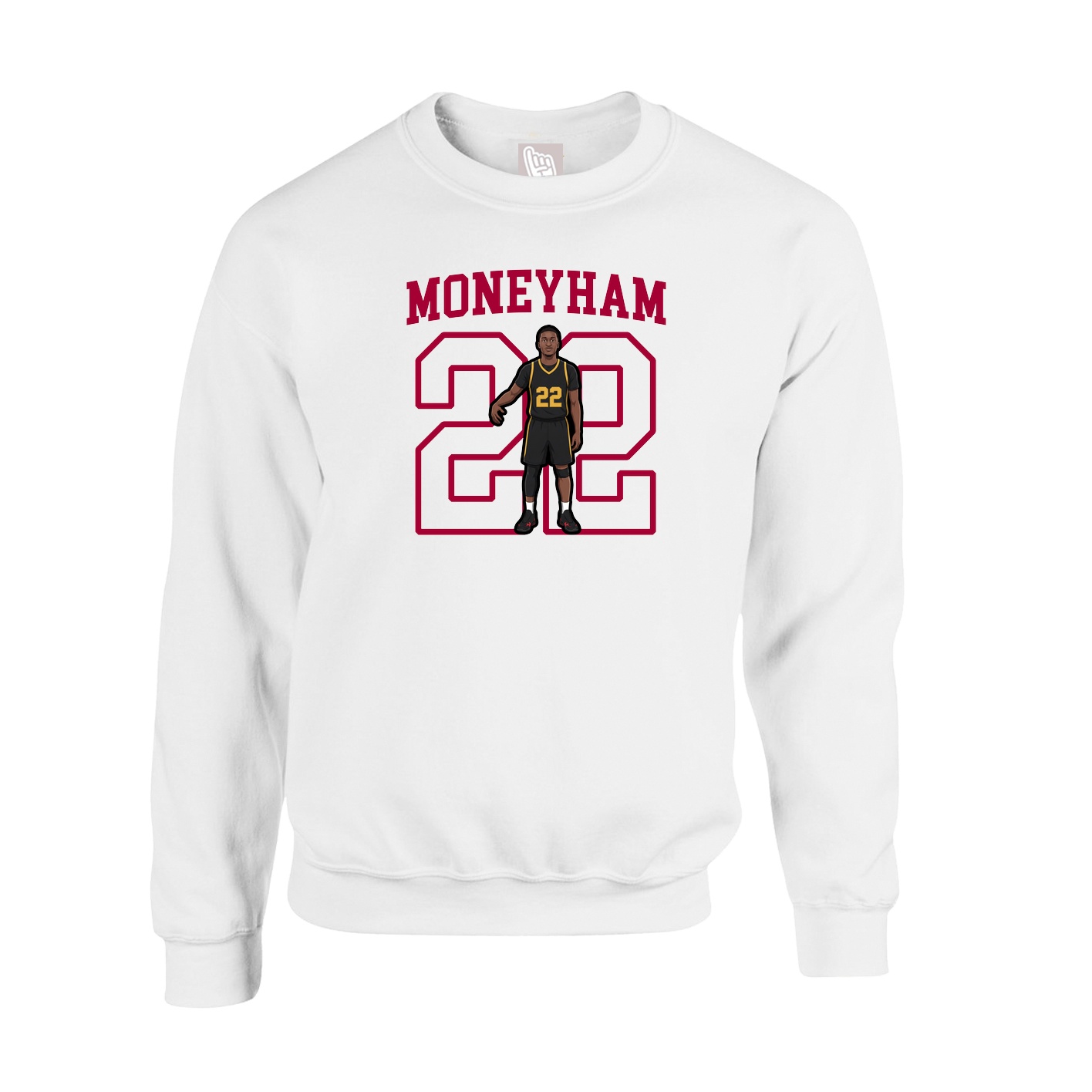 Fleece Crew — Shirsey in White