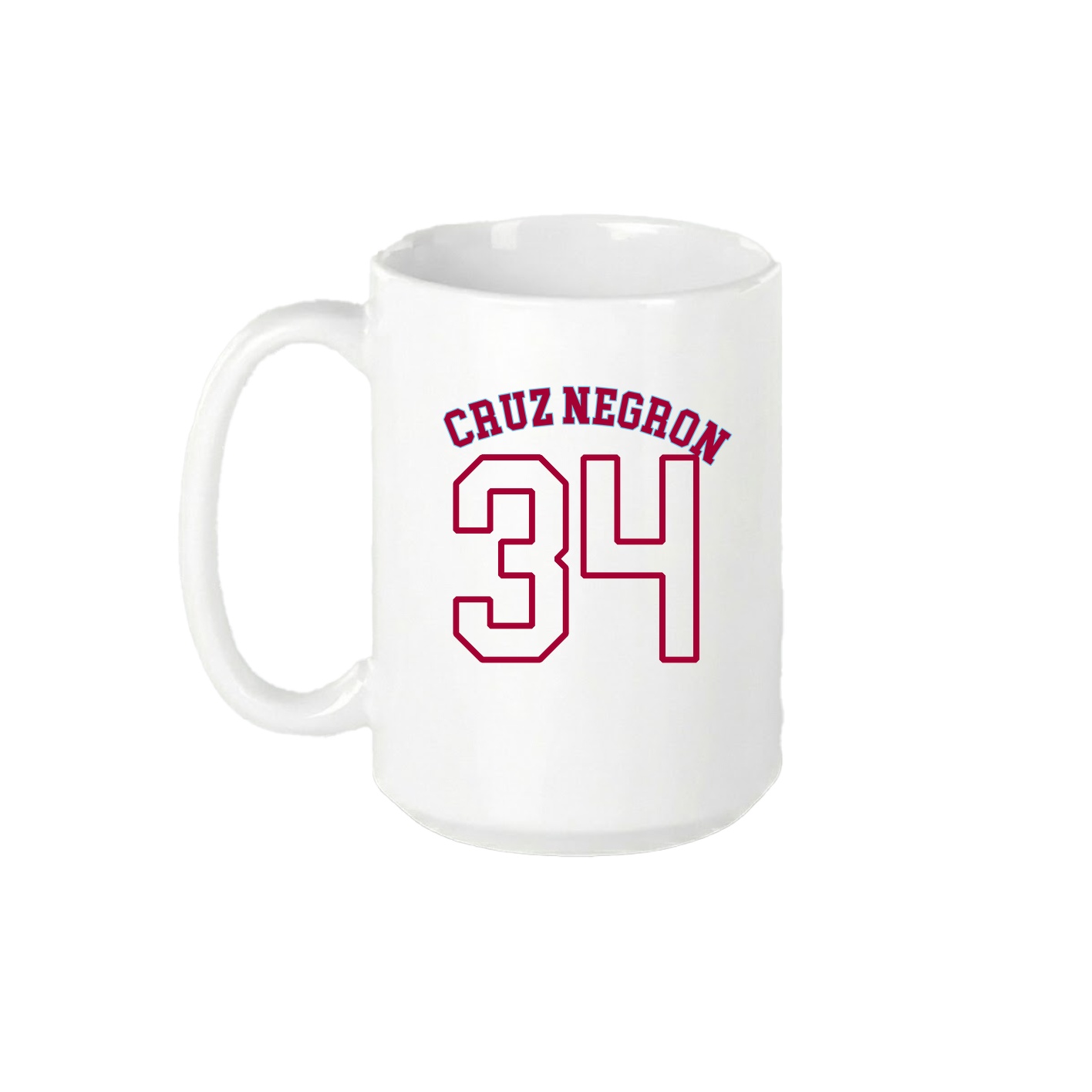 15oz Coffee Mug — Shirsey Arch in White