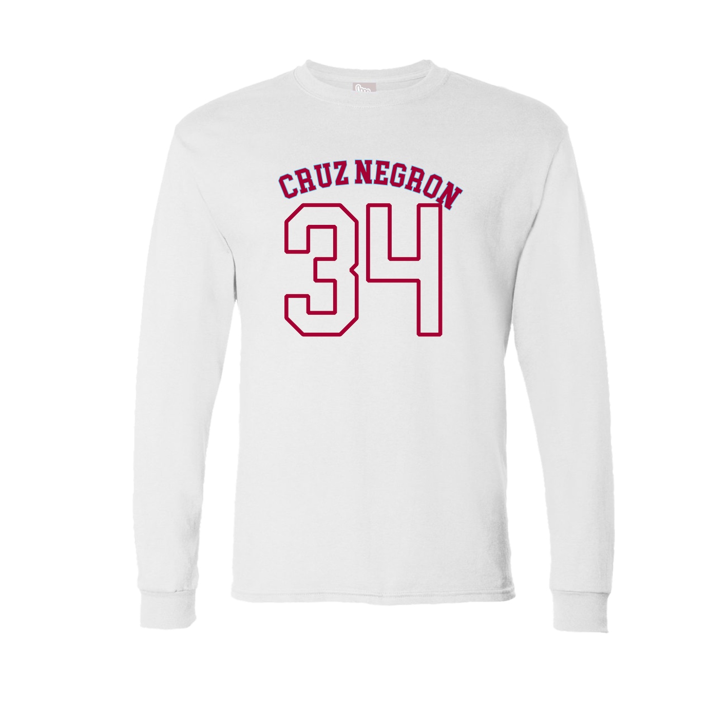 Long Sleeve Tee — Shirsey Arch in White