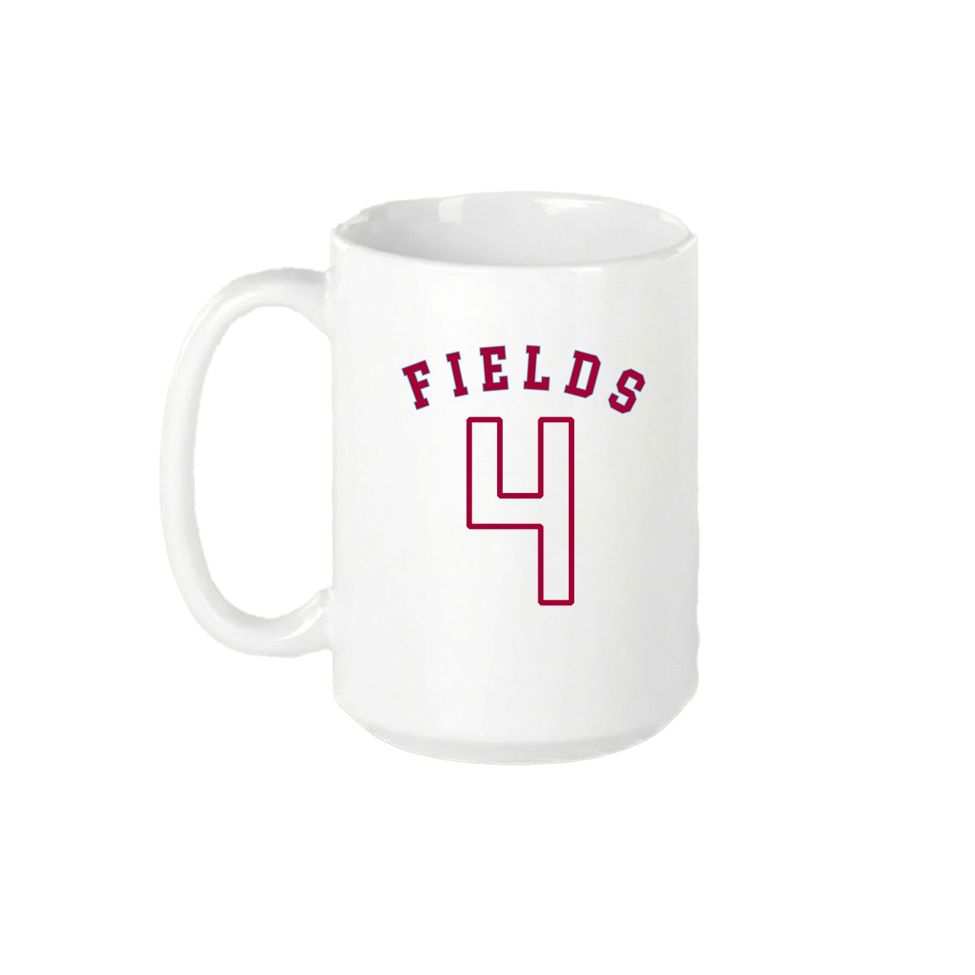15oz Coffee Mug — Shirsey Arch in White