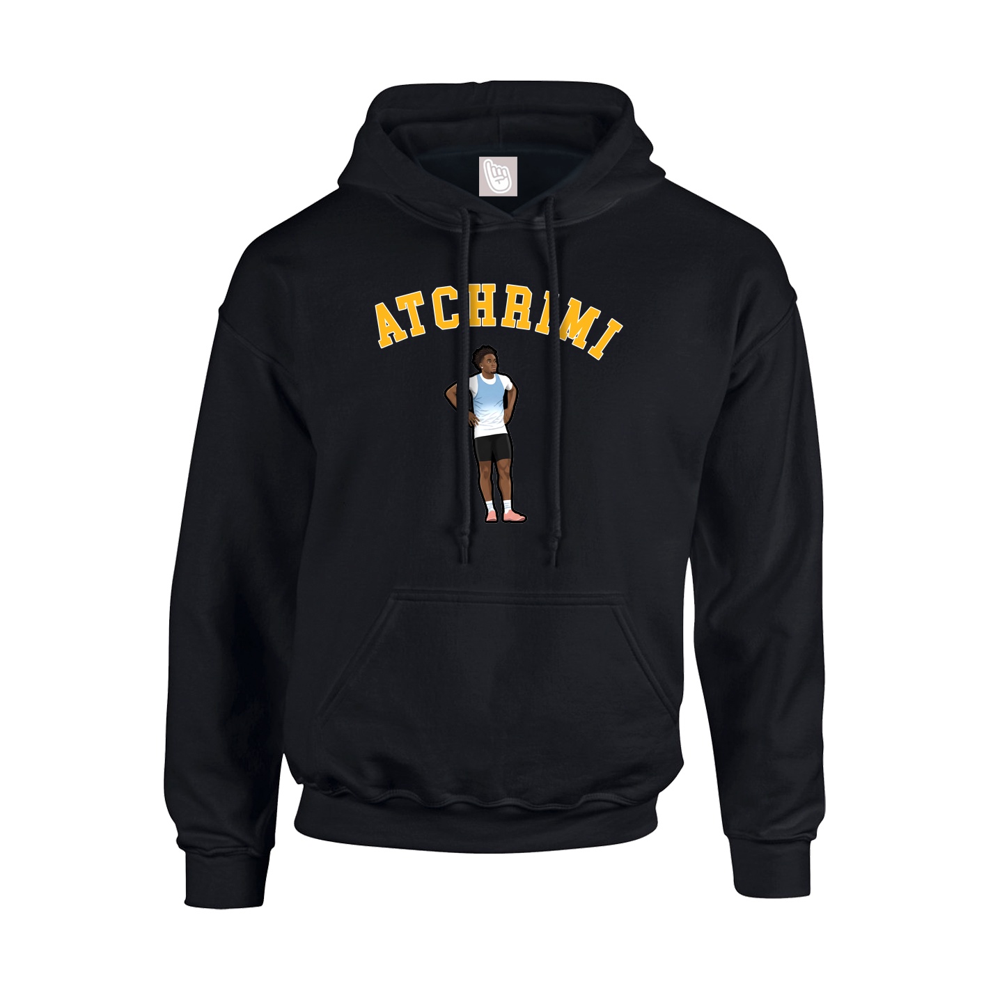 Youth Hoodie — Shirsey Arch in Black