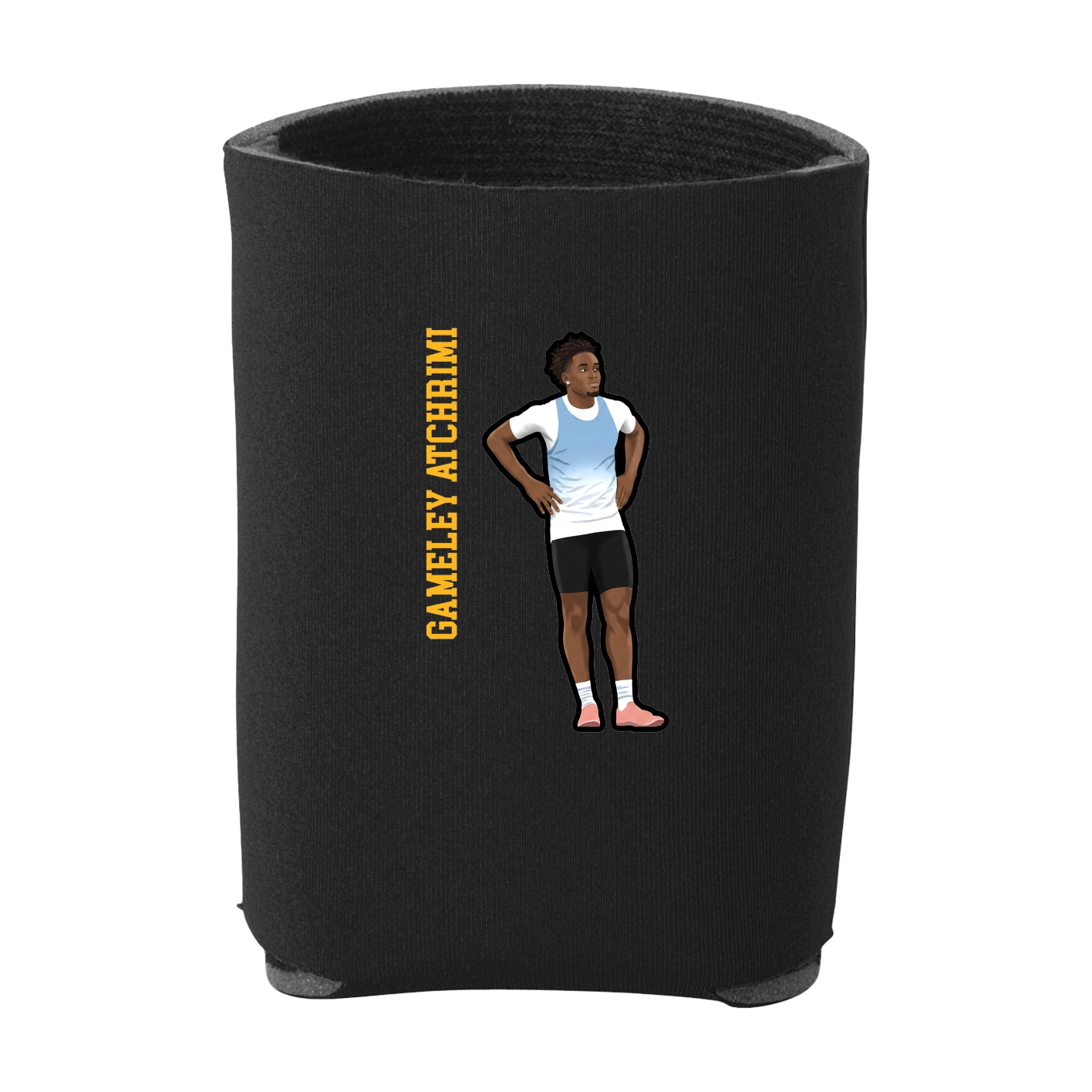 Can Holder — Name Vertical in Black