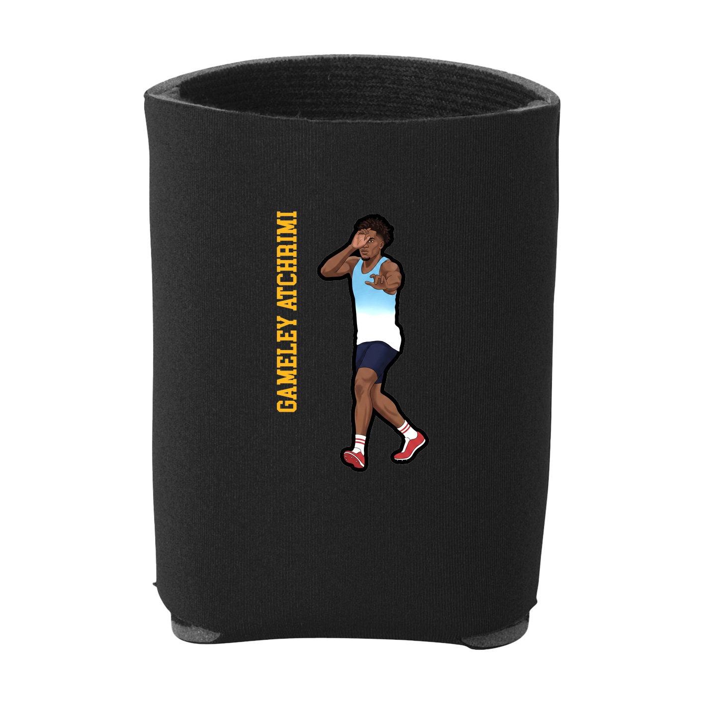Can Holder — Name Vertical in Black