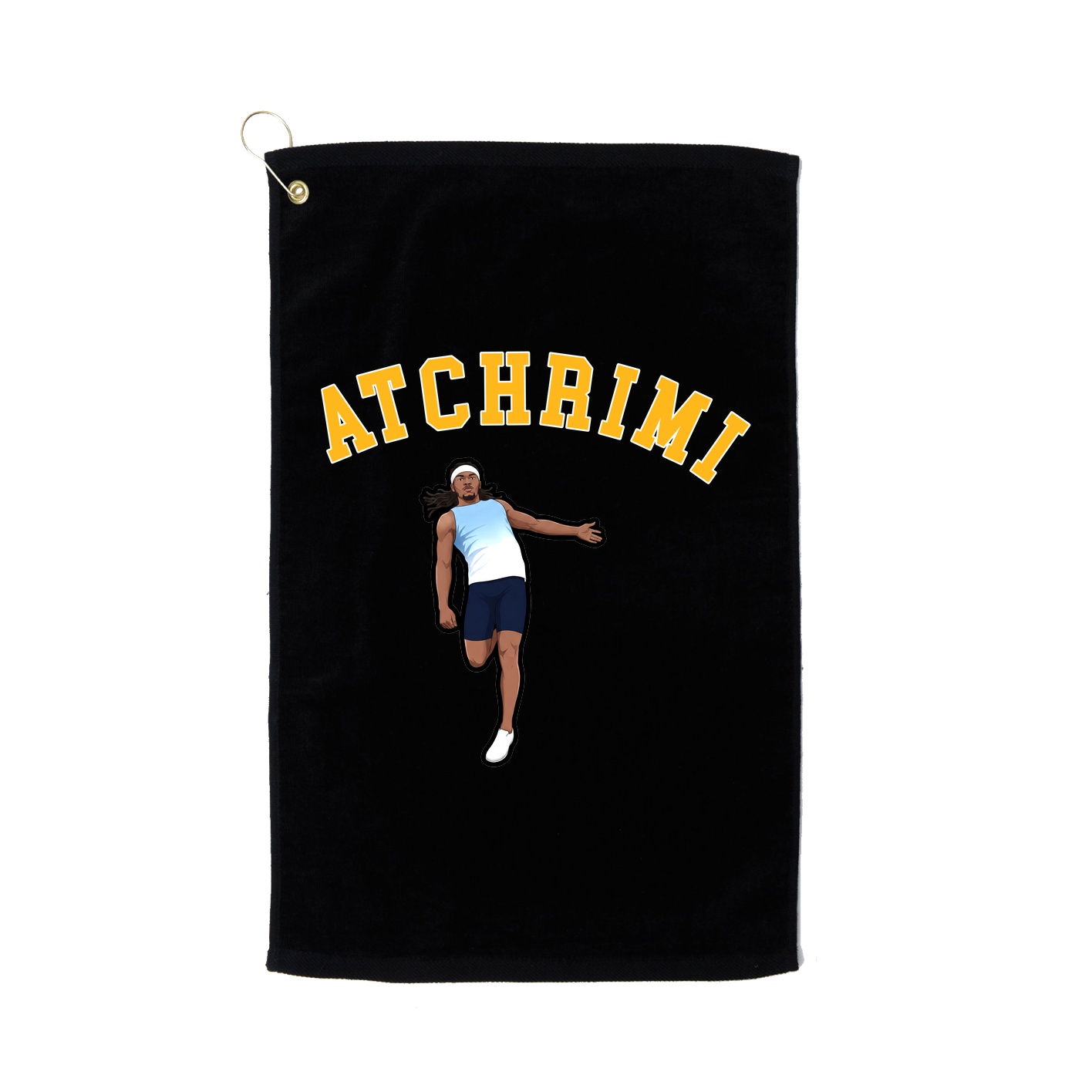 Golf Towel — Shirsey Arch in Black