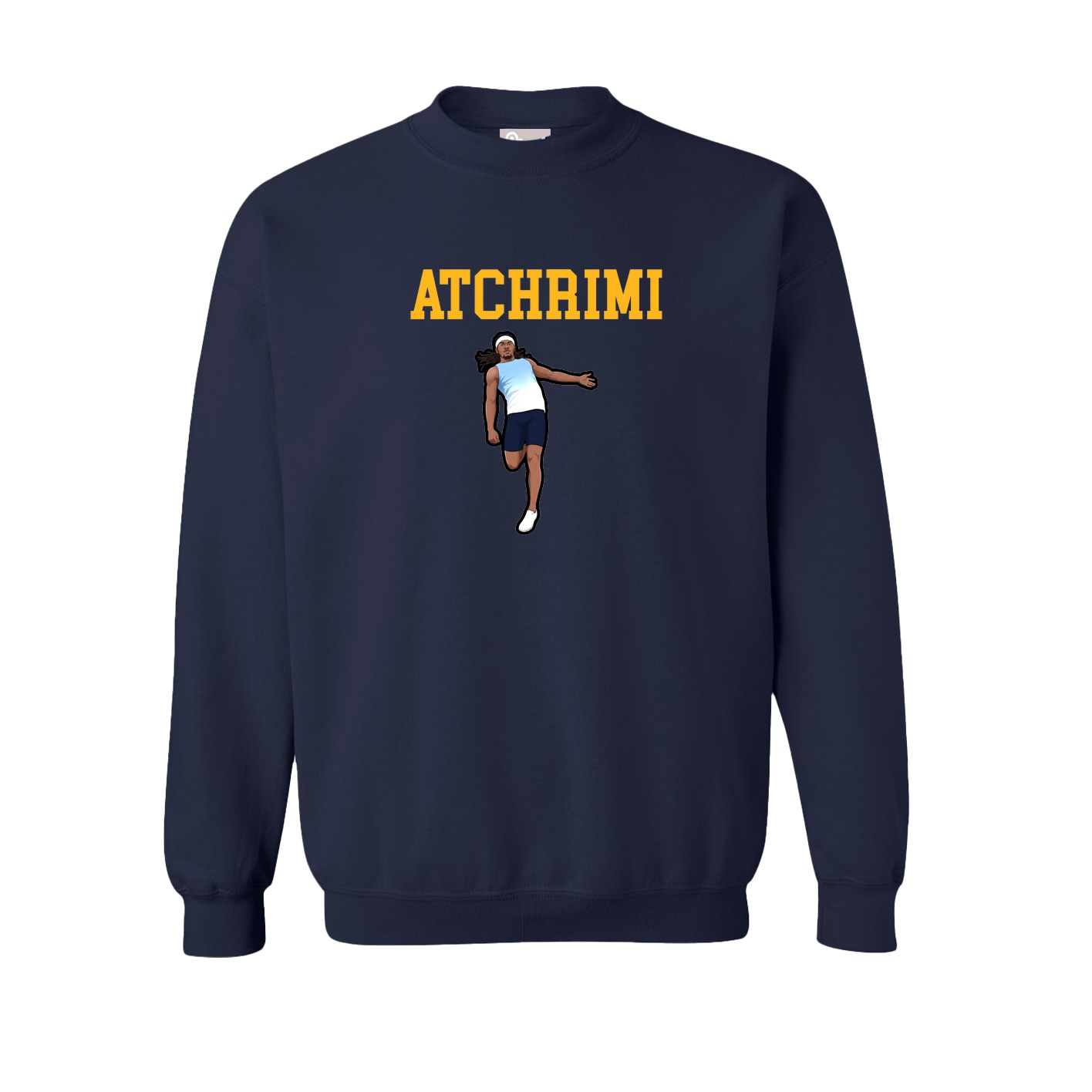 Fleece Crew — Shirsey in Navy