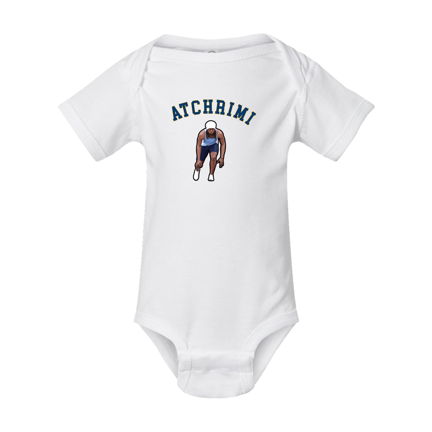 Baby Onesie — Shirsey Arch in White
