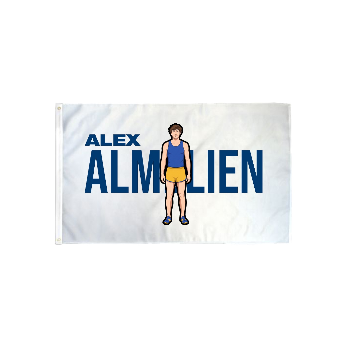 3x5 Flag — Player Name in Classic