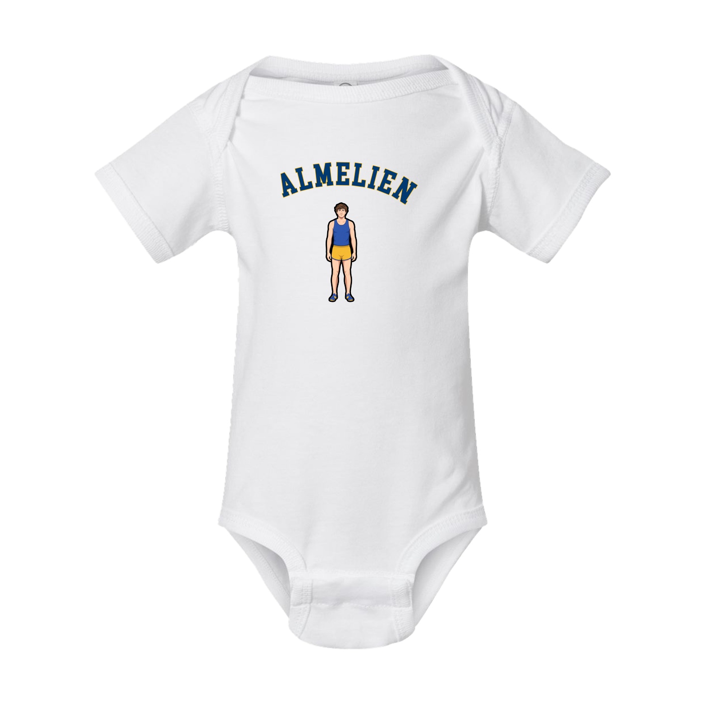 Baby Onesie — Shirsey Arch in White