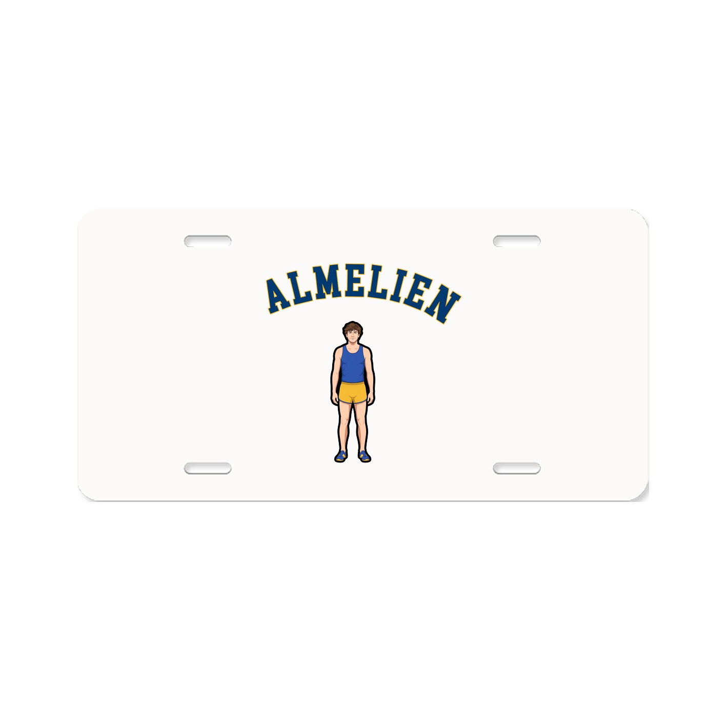 License Plate — Shirsey Arch in Classic