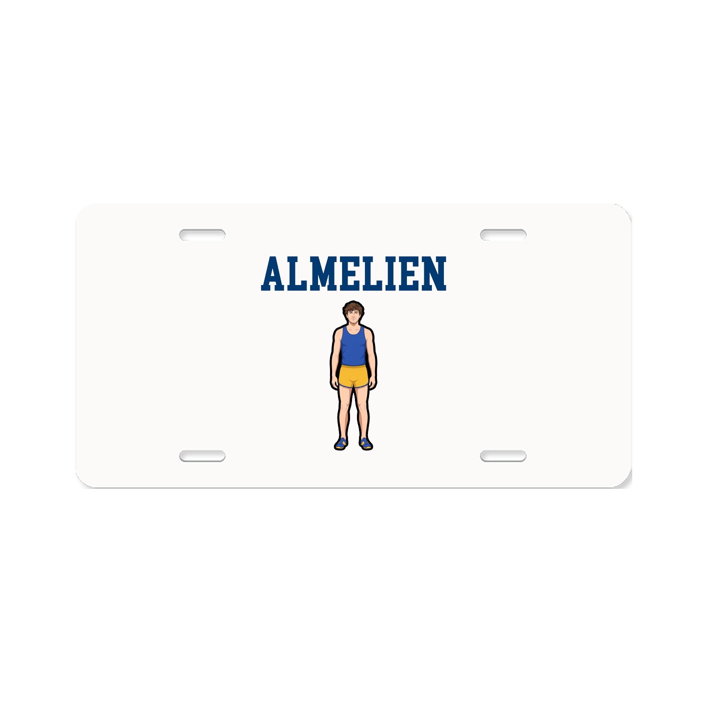 License Plate — Shirsey in Classic