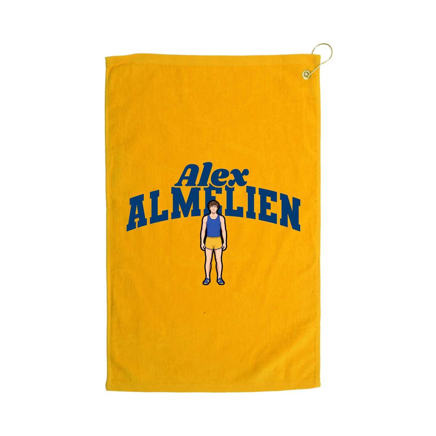 Golf Towel — Signature Arch in Gold