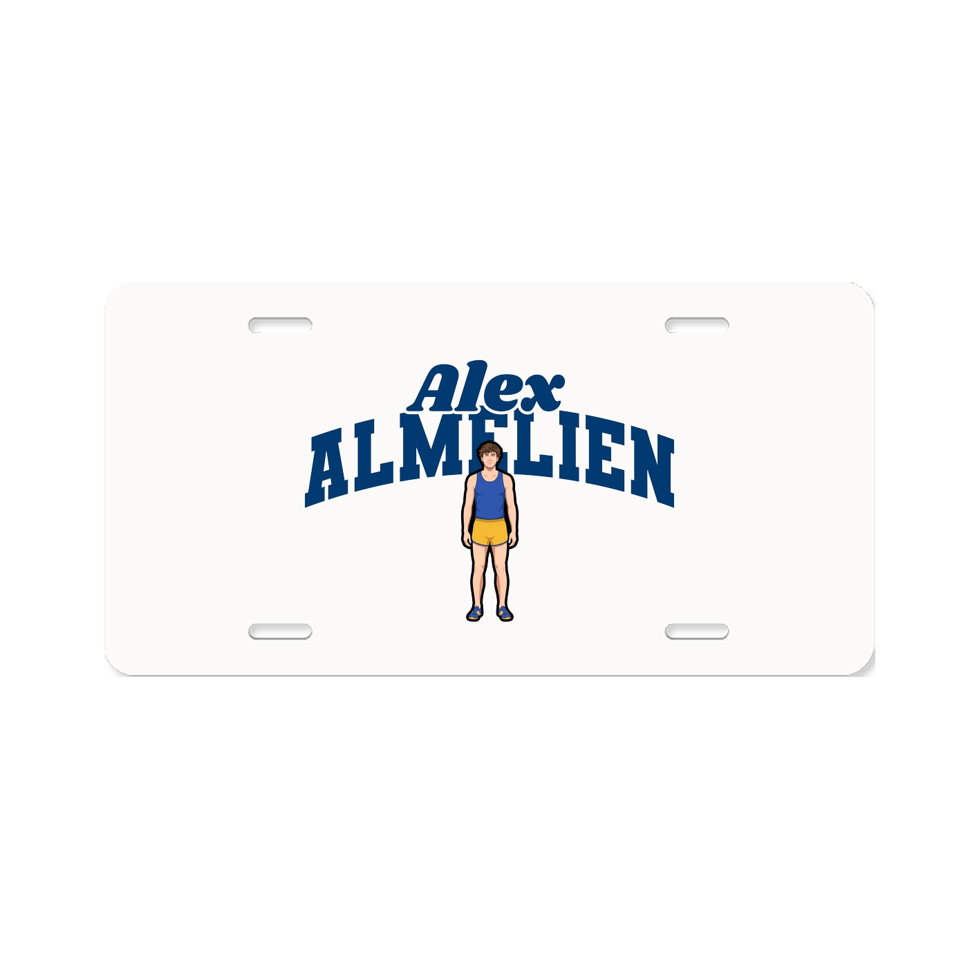 License Plate — Signature Arch in Classic
