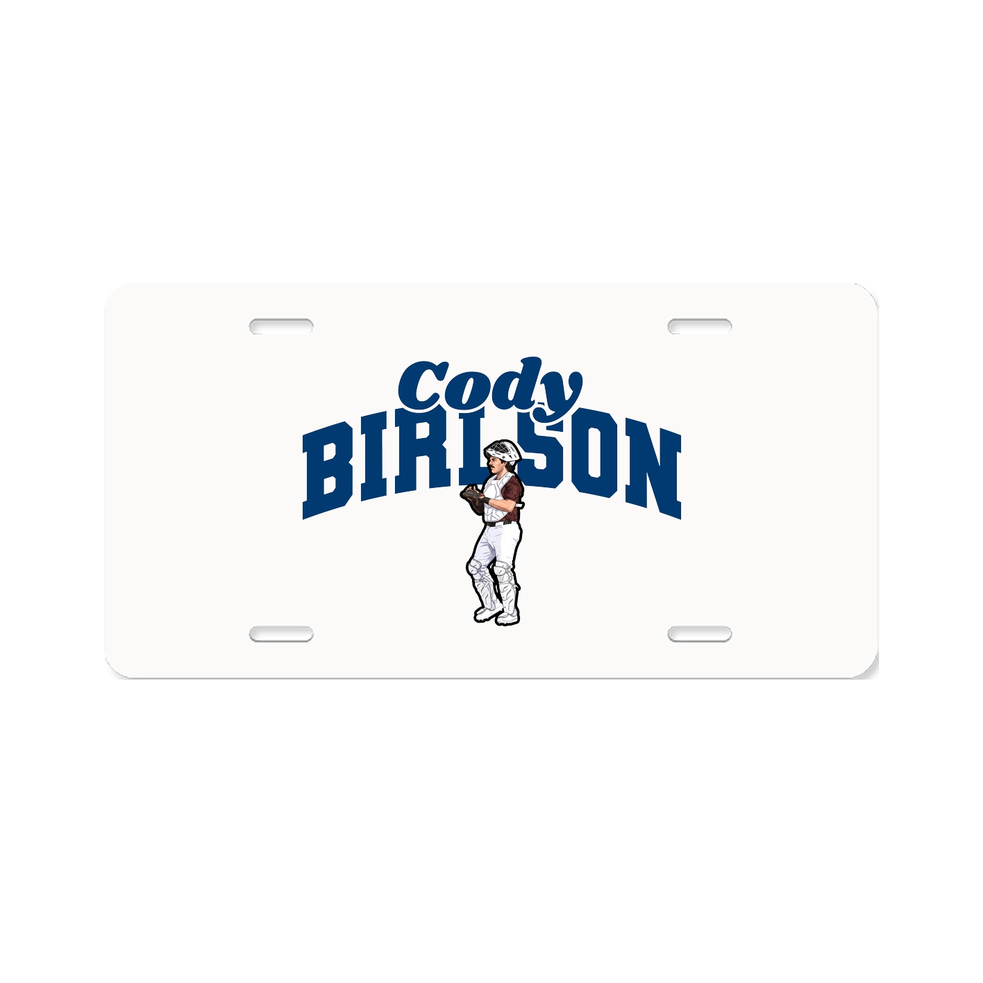 License Plate — Signature Arch in Classic