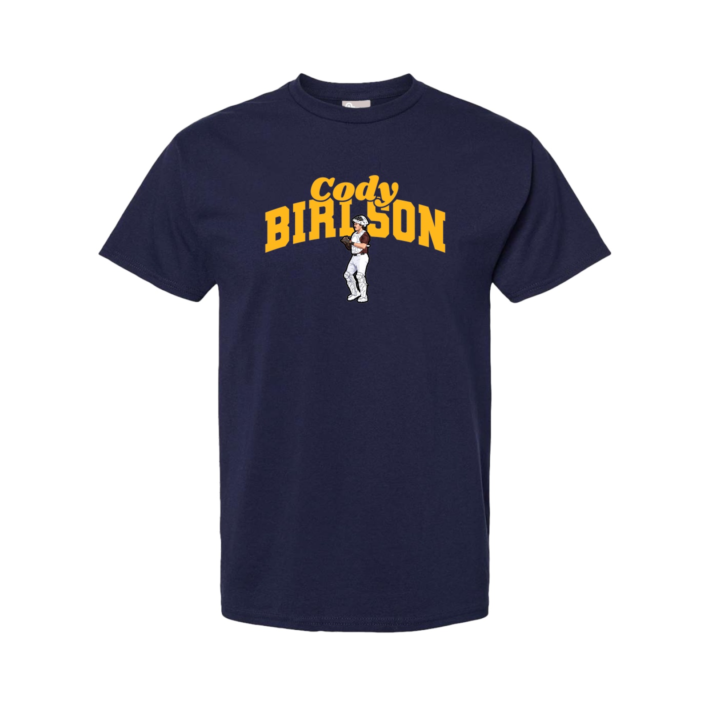 Youth Tee — Signature Arch in Navy