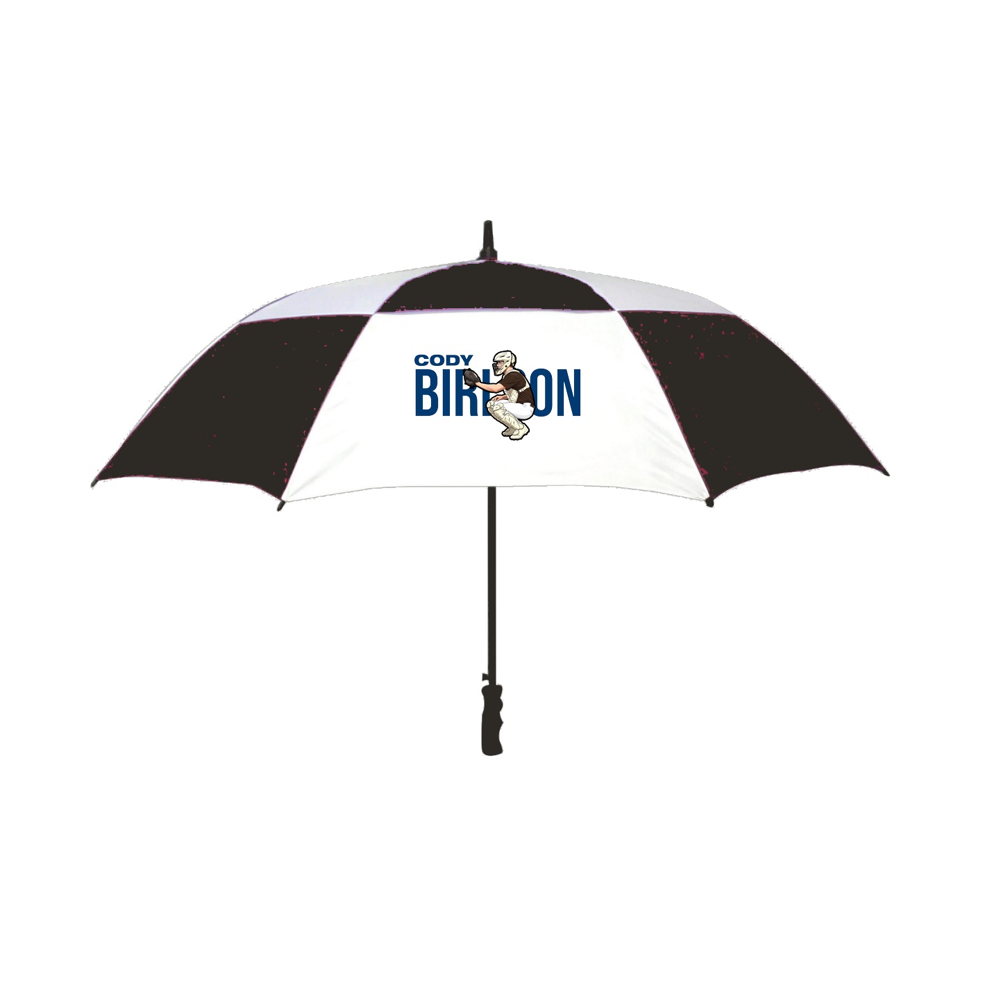 Golf Umbrella — Player Name in Black