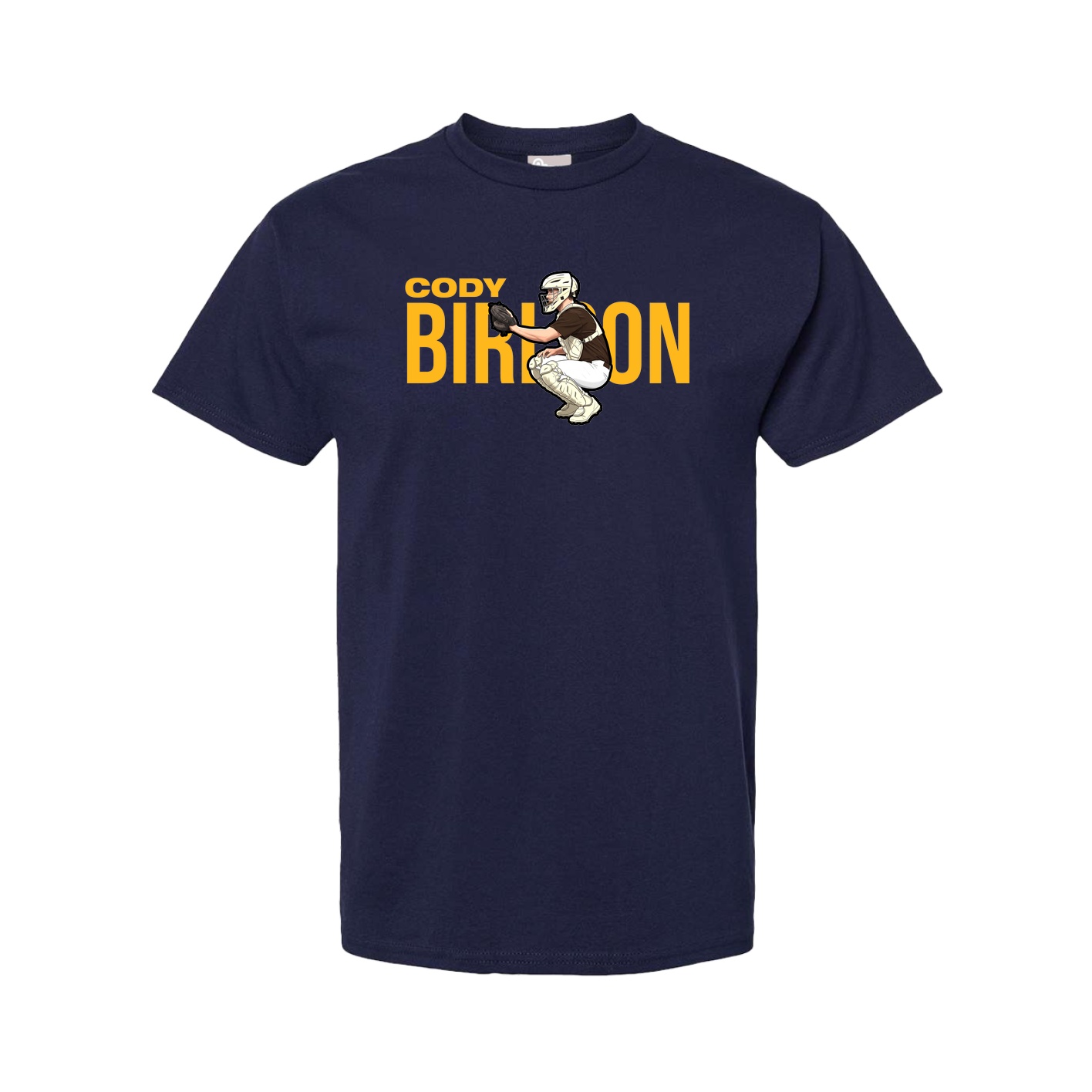 Tee — Player Name in Navy