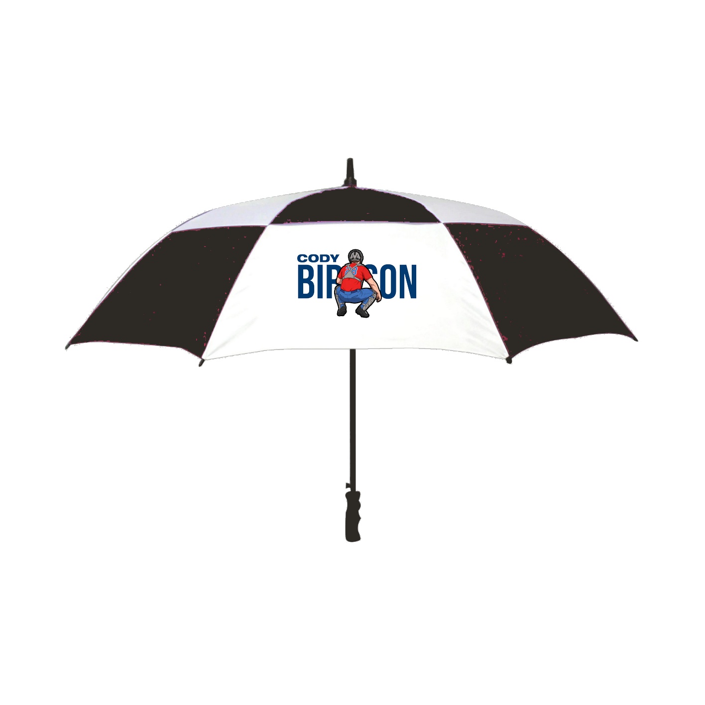 Golf Umbrella — Player Name in Black