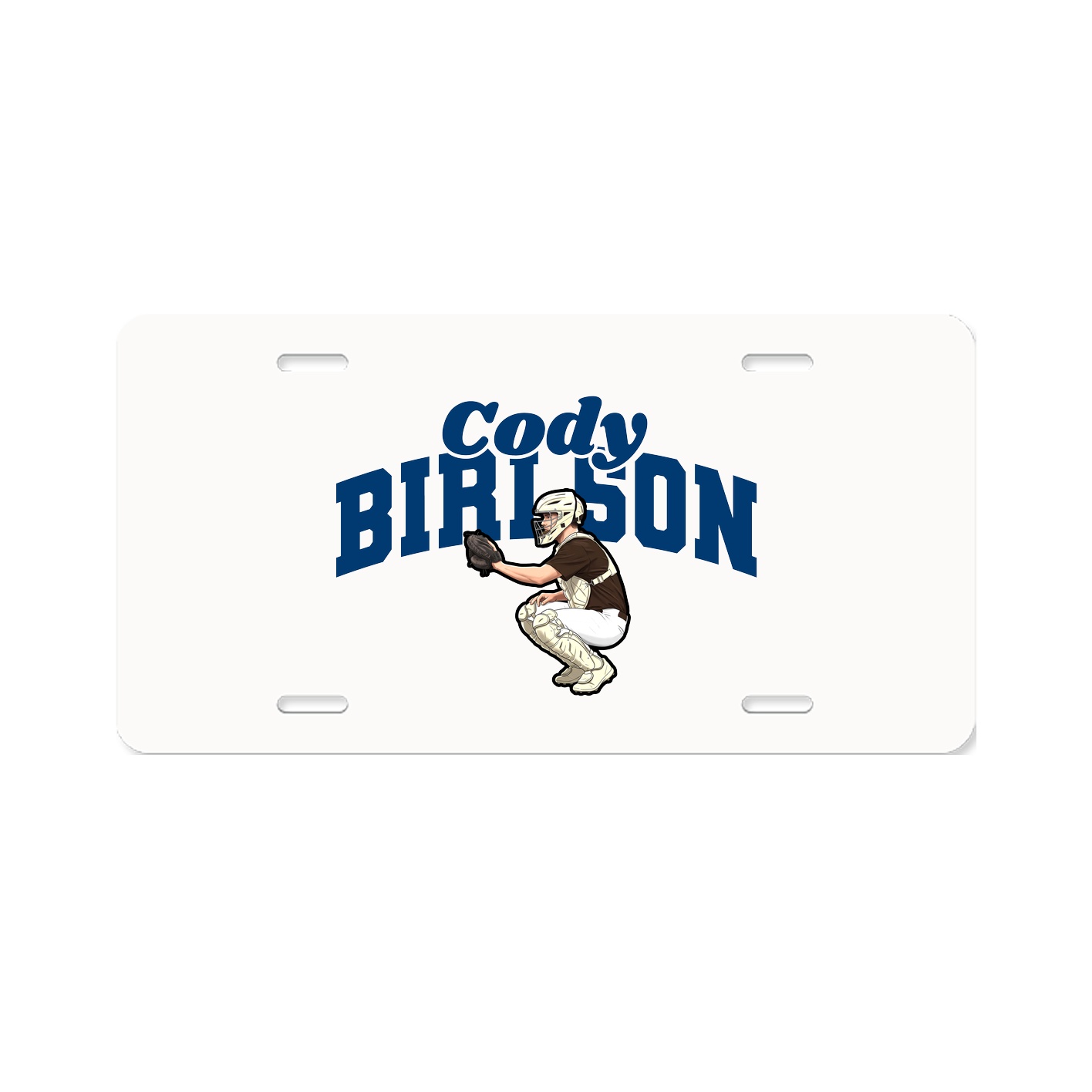 License Plate — Signature Arch in Classic
