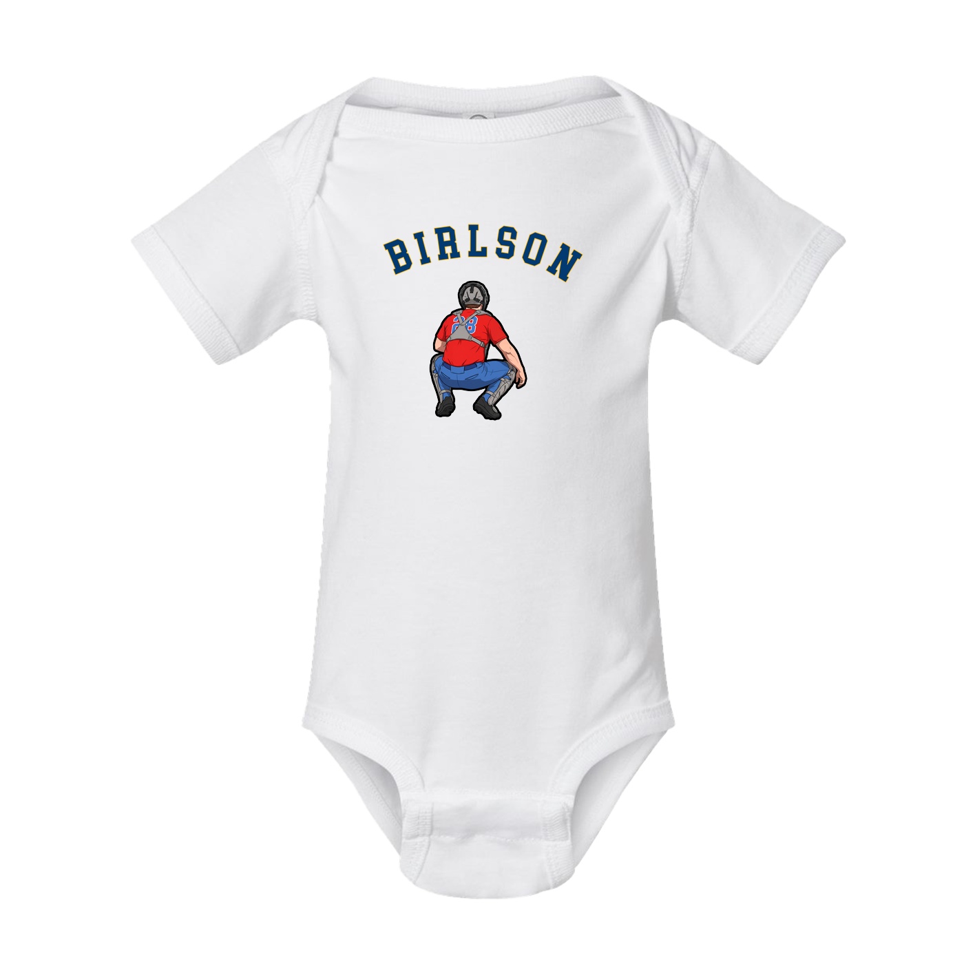 Baby Onesie — Shirsey Arch in White