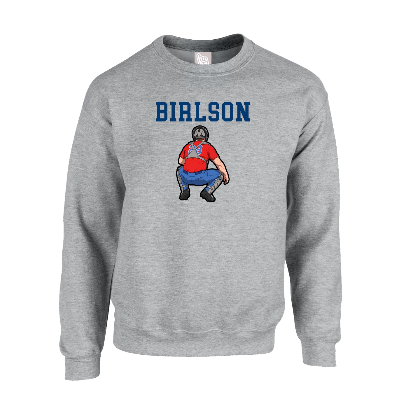 Fleece Crew — Shirsey in Grey