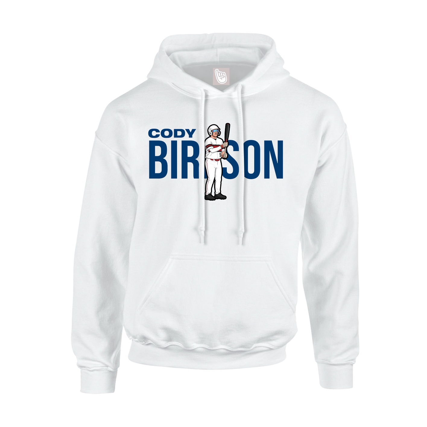 Hoodie — Player Name in White
