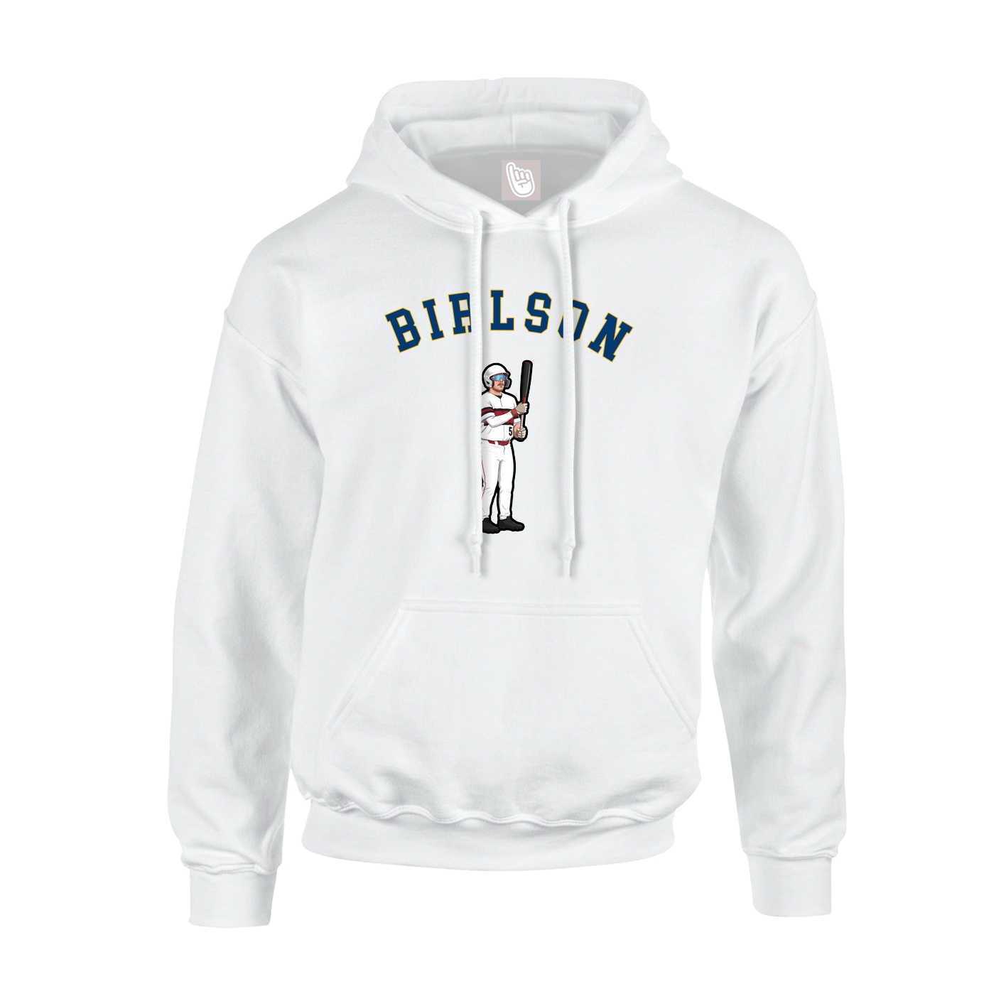 Hoodie — Shirsey Arch in White