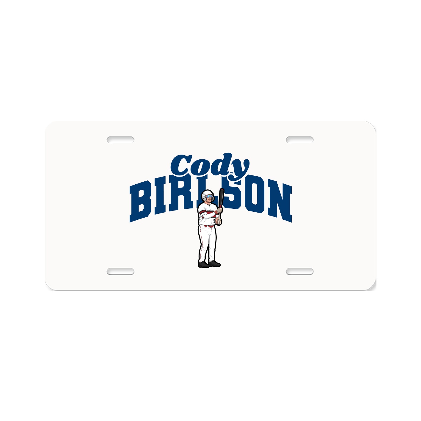 License Plate — Signature Arch in Classic
