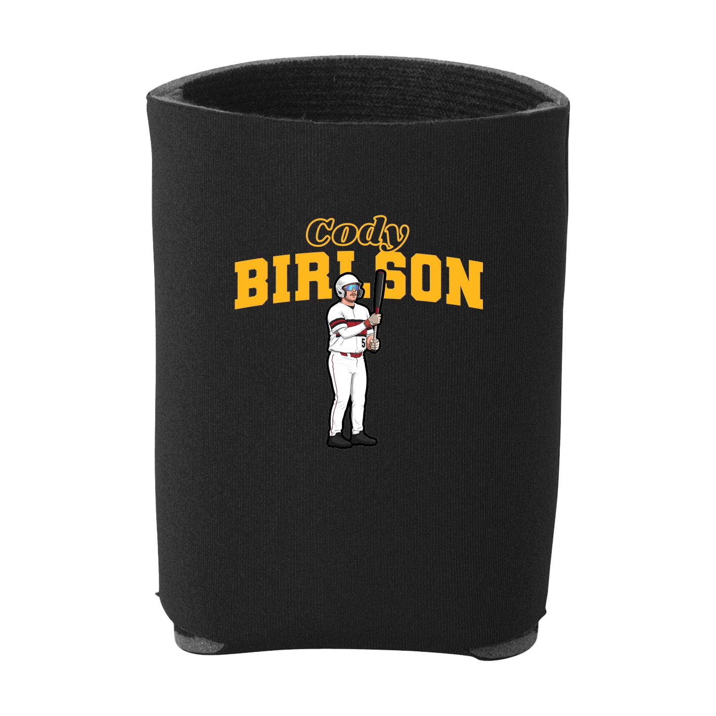 Can Holder — Name Arch in Black