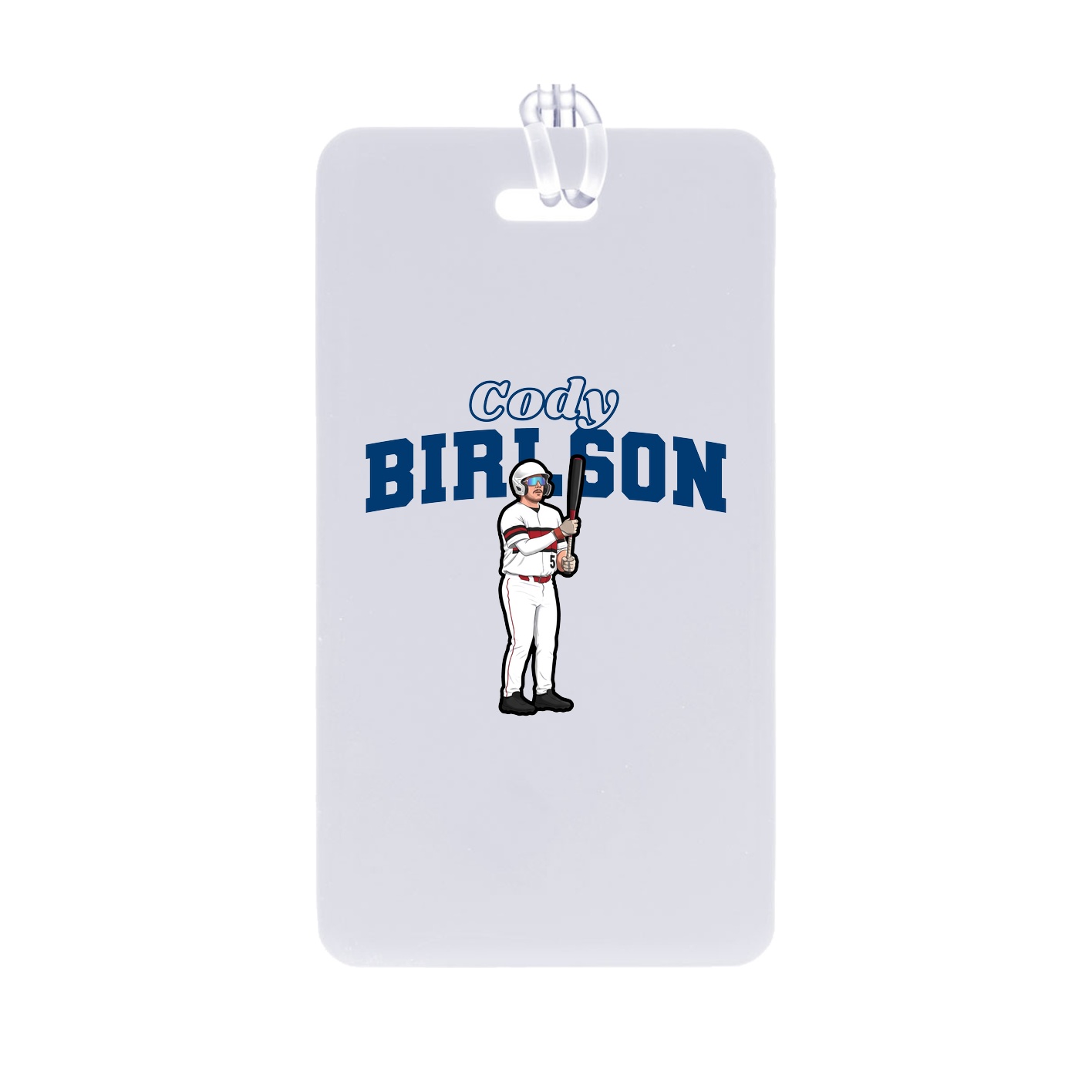Bag Tag — Name Arch in Classic