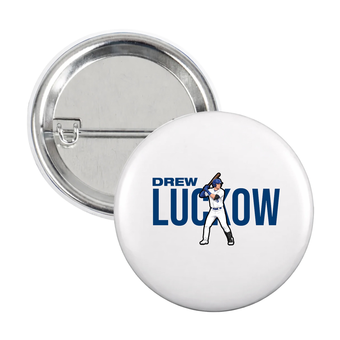 Game Day Button — Player Name in White