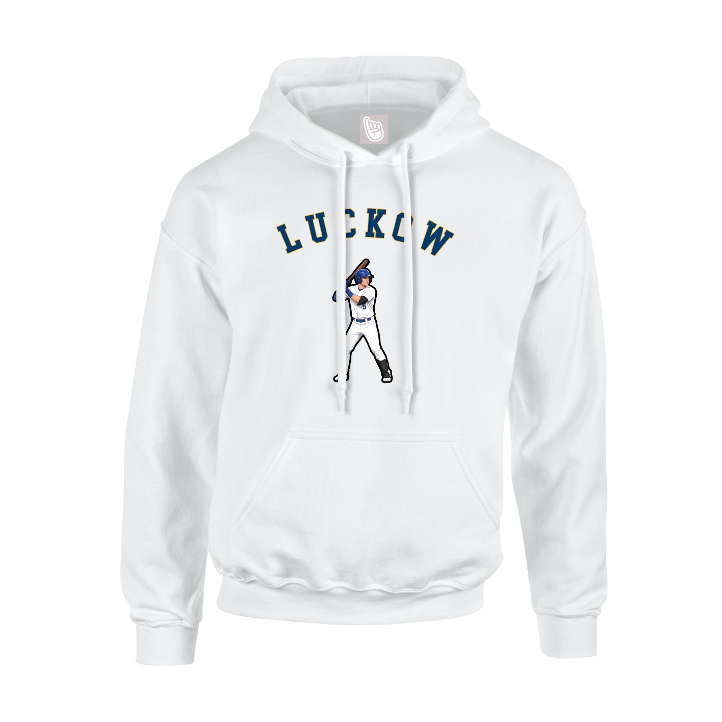 Hoodie — Shirsey Arch in White