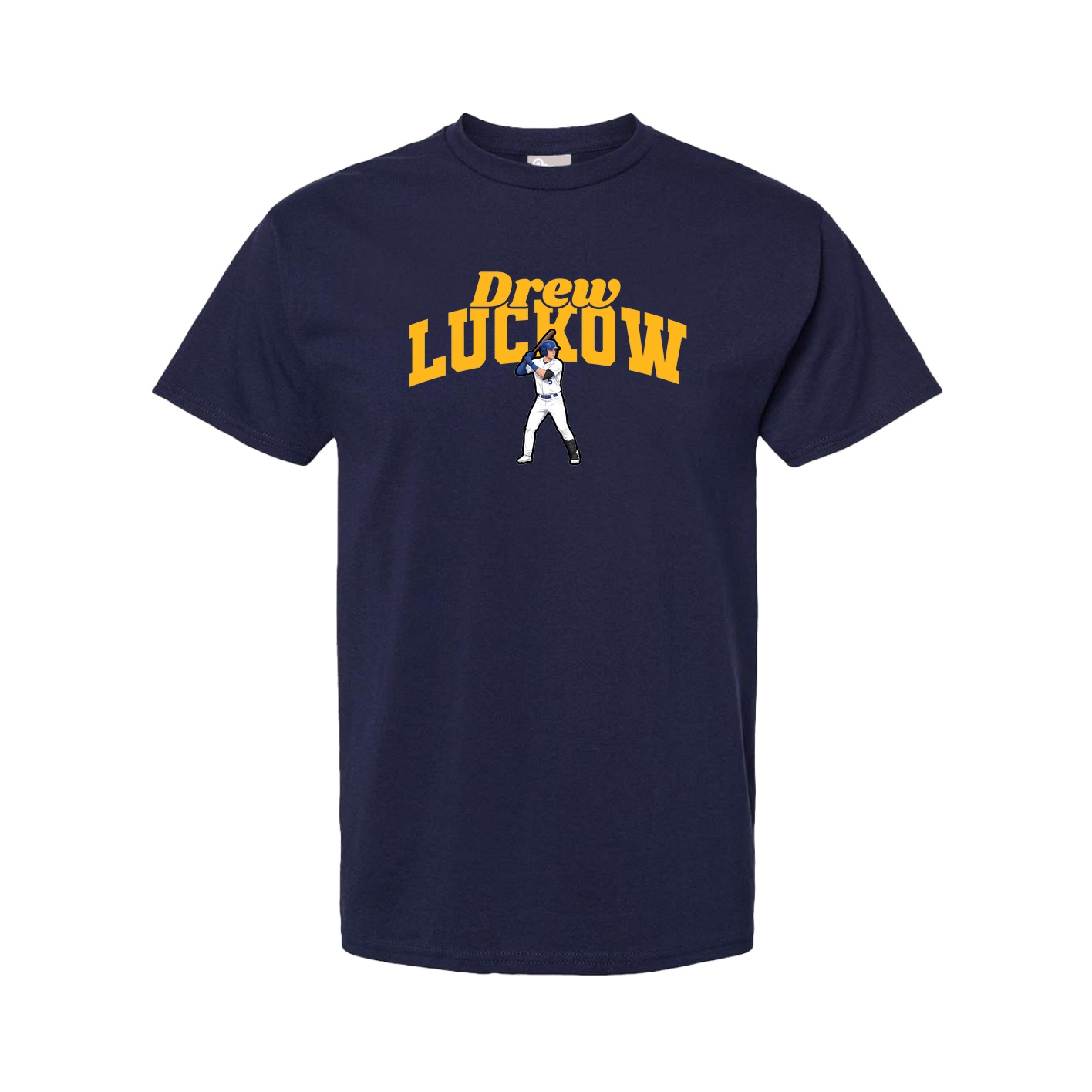 Youth Tee — Signature Arch in Navy