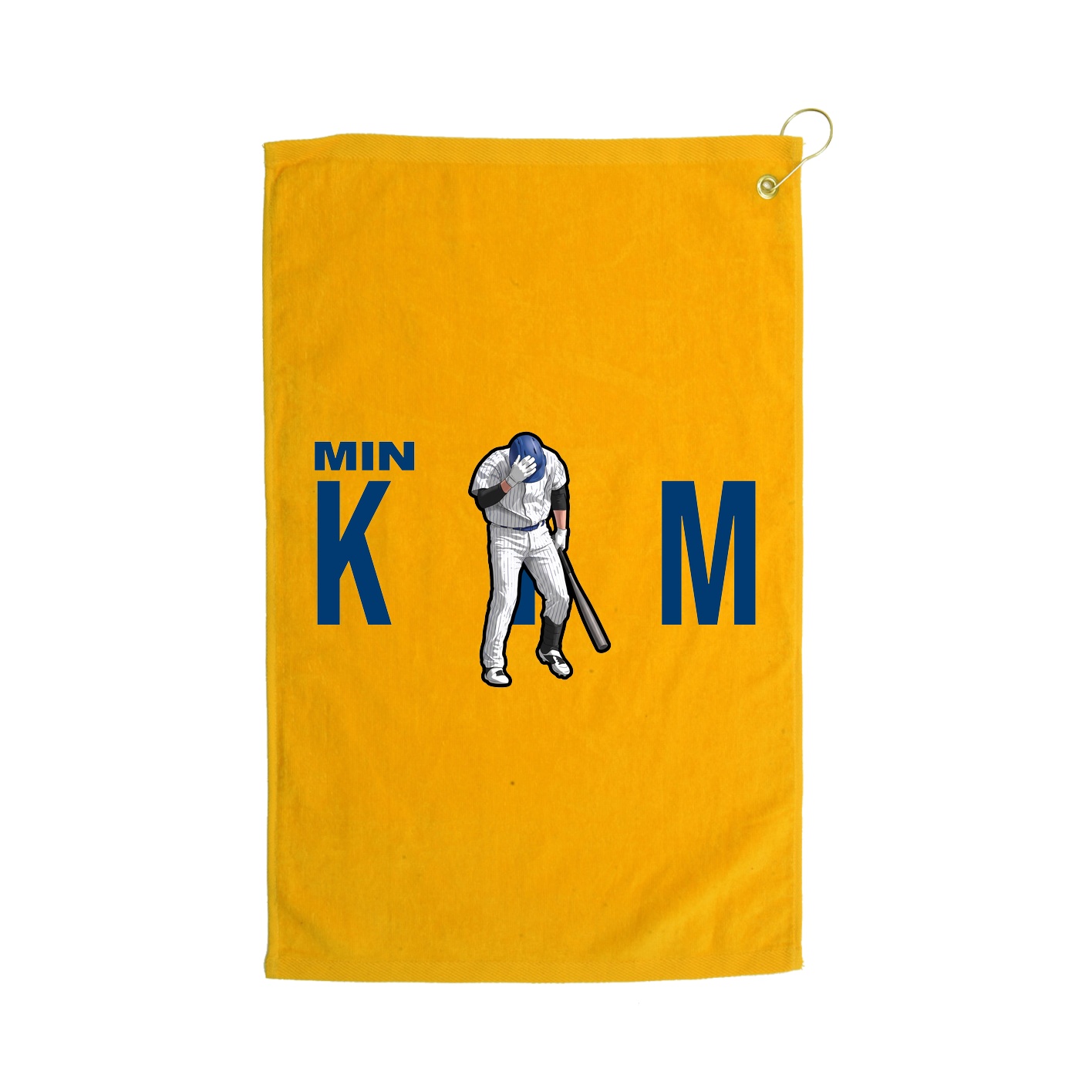 Golf Towel — Player Name in Gold