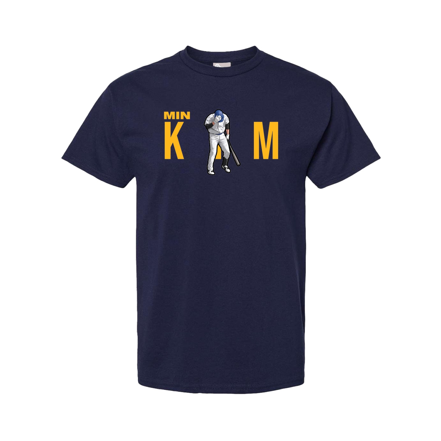 Youth Tee — Player Name in Navy