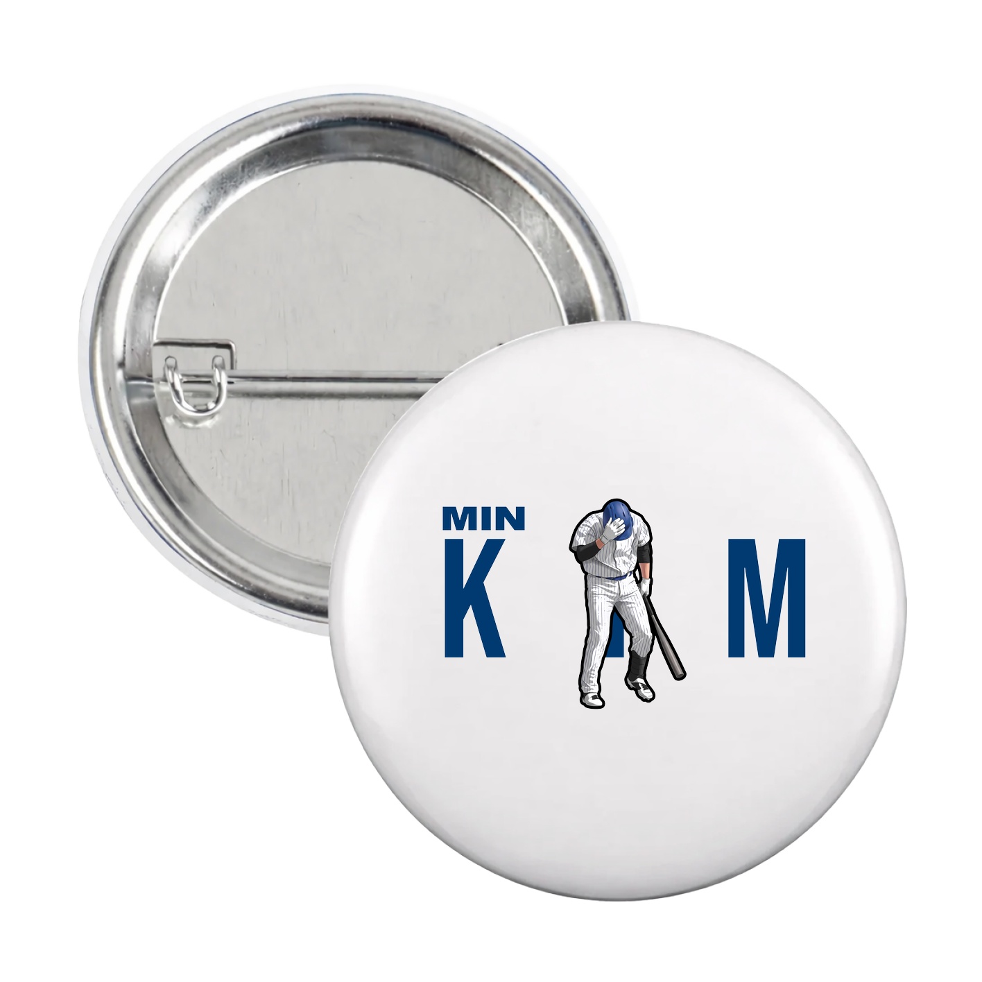 Game Day Button — Player Name in White