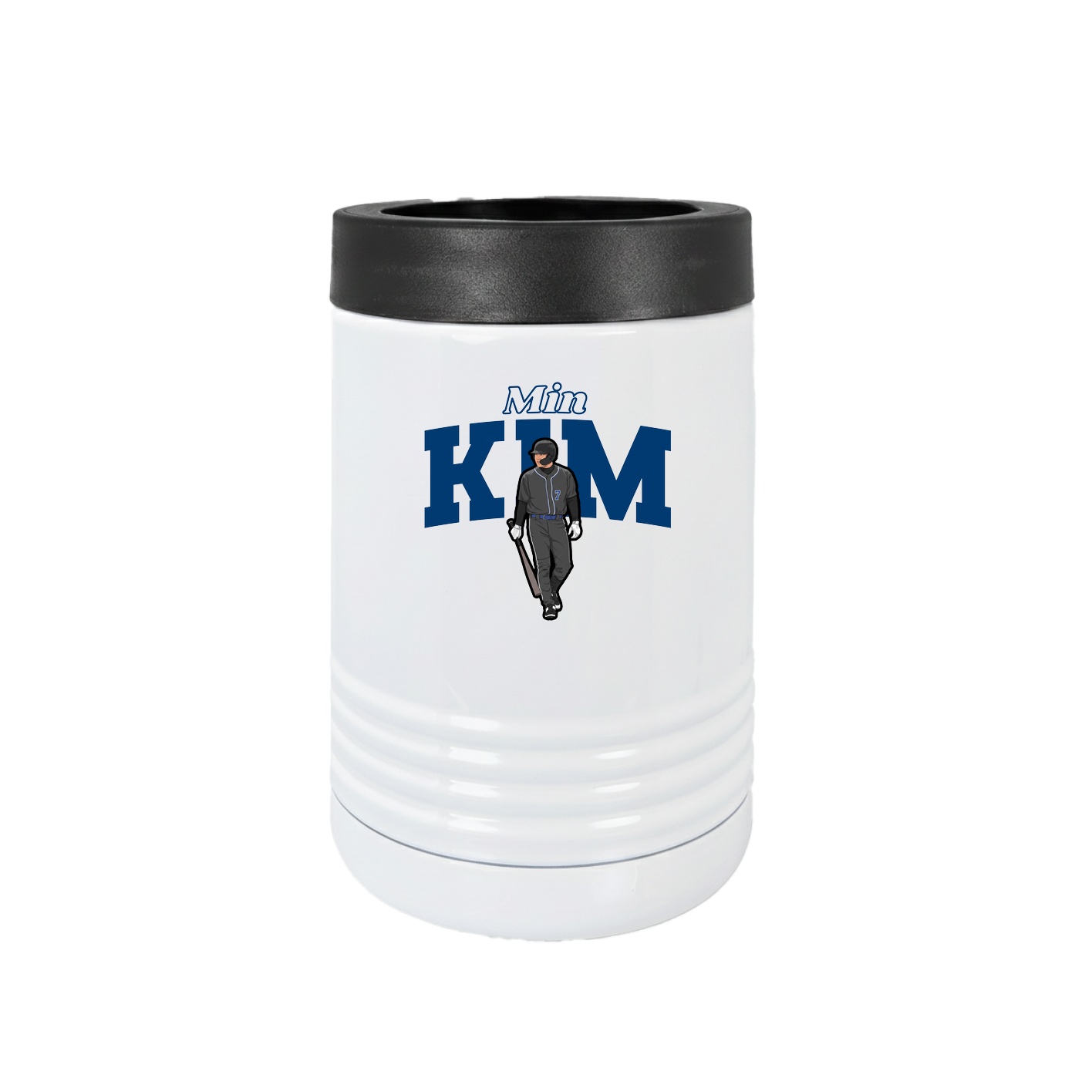 Beverage Holder — Name Arch in White