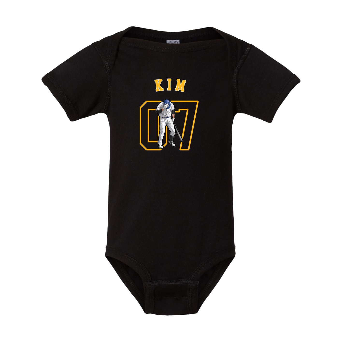Baby Onesie — Shirsey Arch in Black