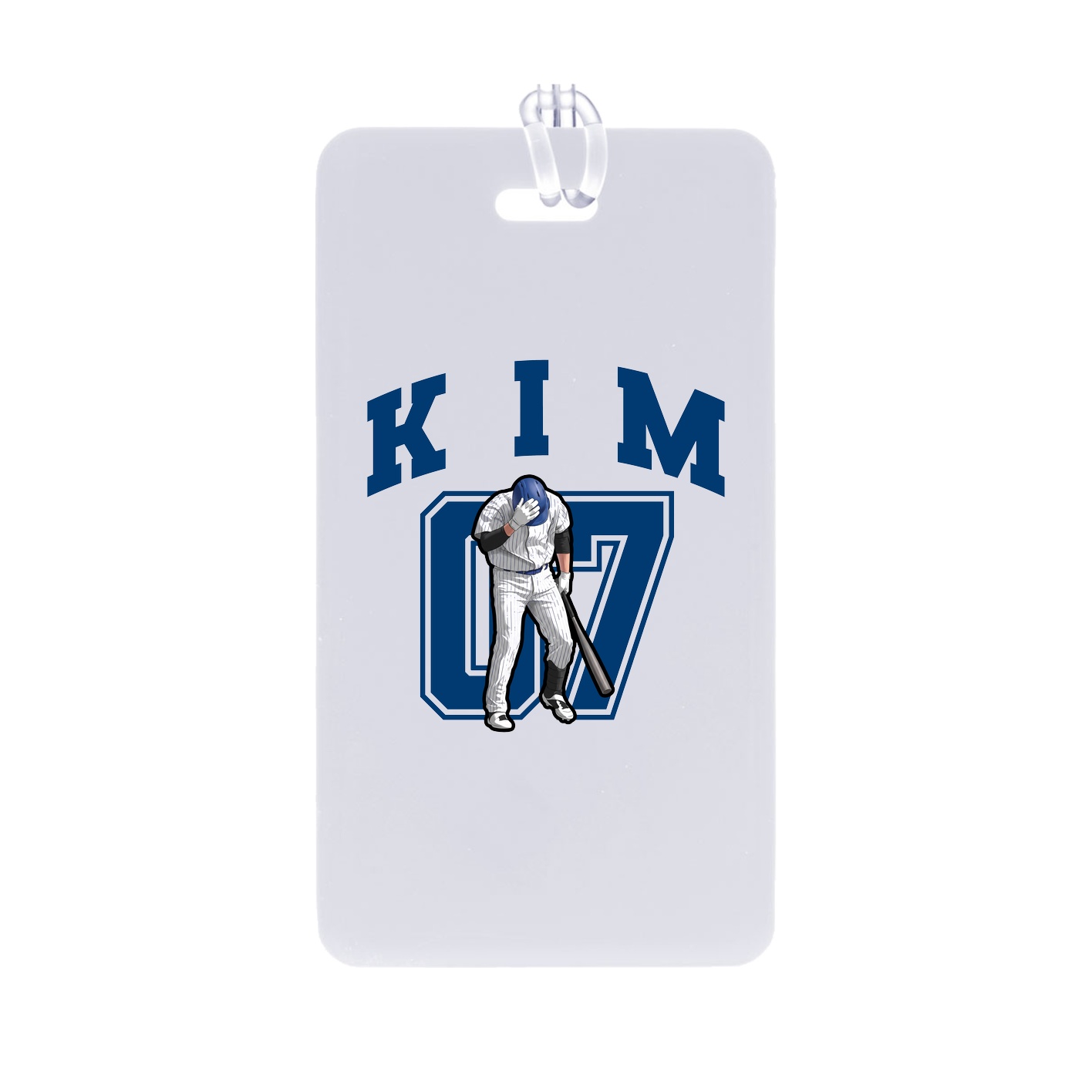 Bag Tag — Number in Classic