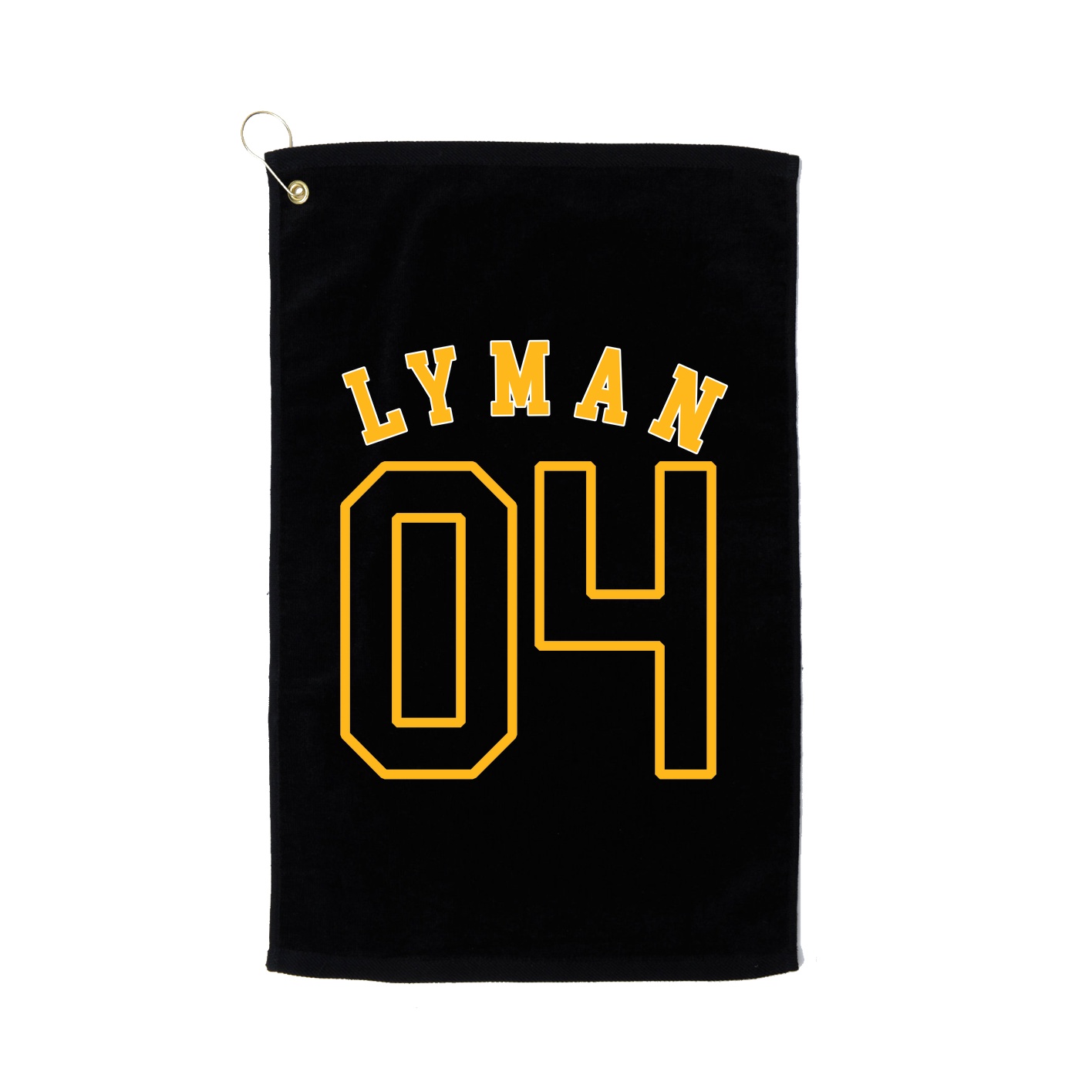 Golf Towel — Shirsey Arch in Black