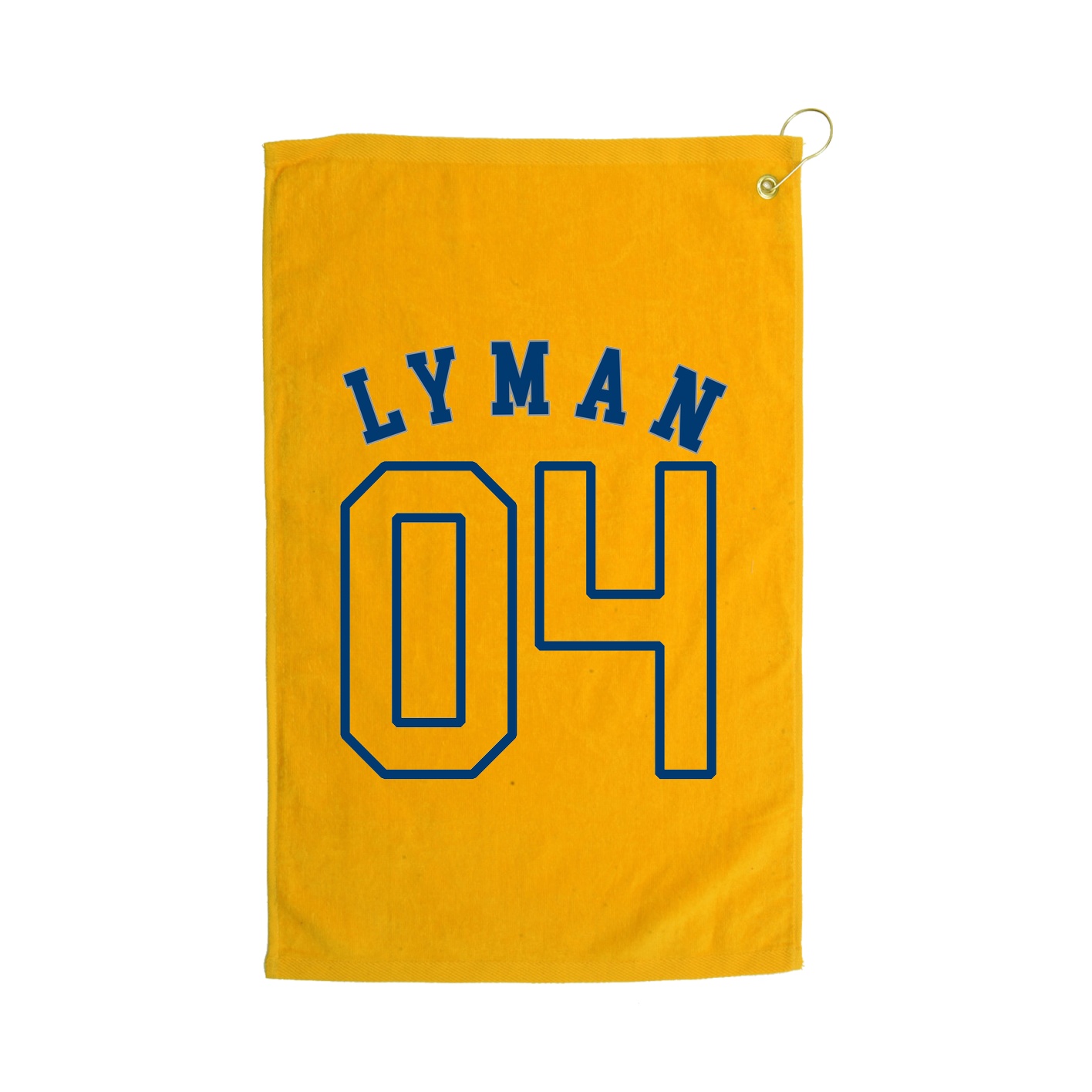Golf Towel — Shirsey Arch in Gold