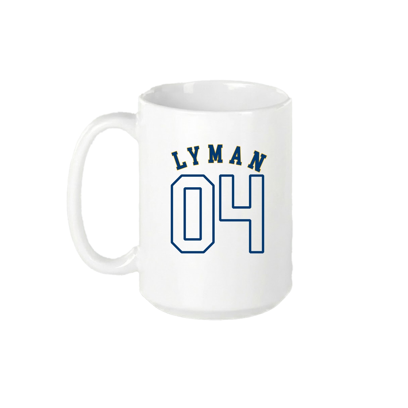 15oz Coffee Mug — Shirsey Arch in White