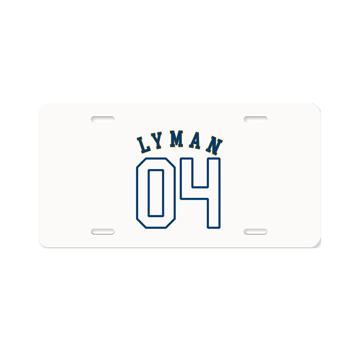 License Plate — Shirsey Arch in Classic