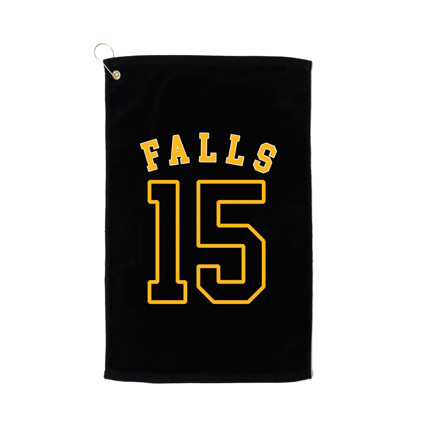 Golf Towel — Shirsey Arch in Black