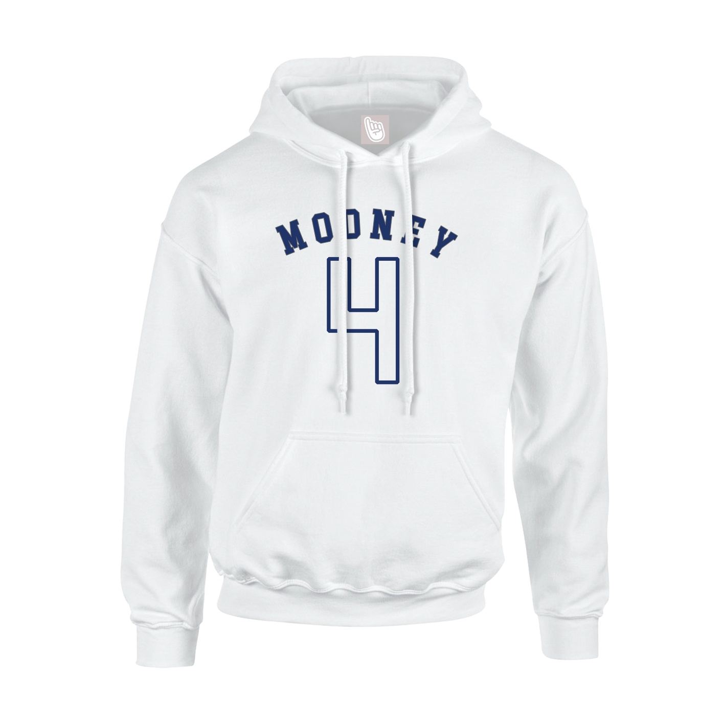 Youth Hoodie — Shirsey Arch in White