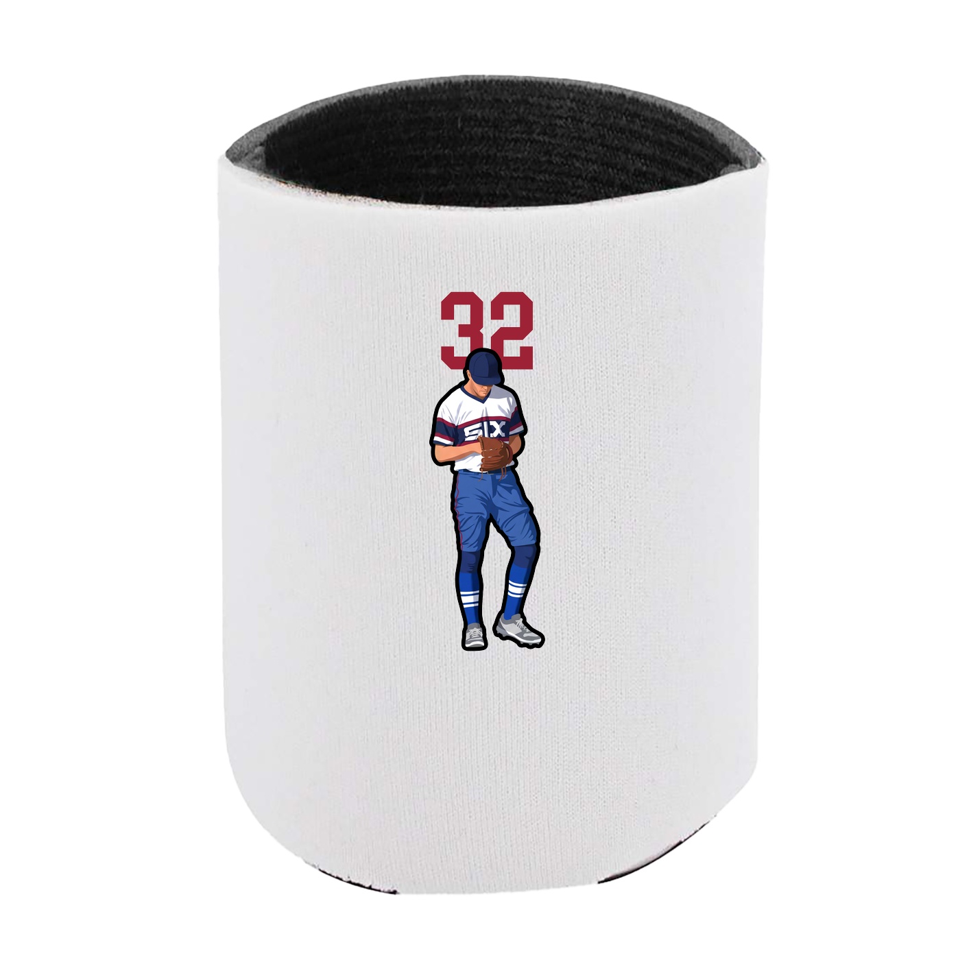 Can Holder — Number Top in White
