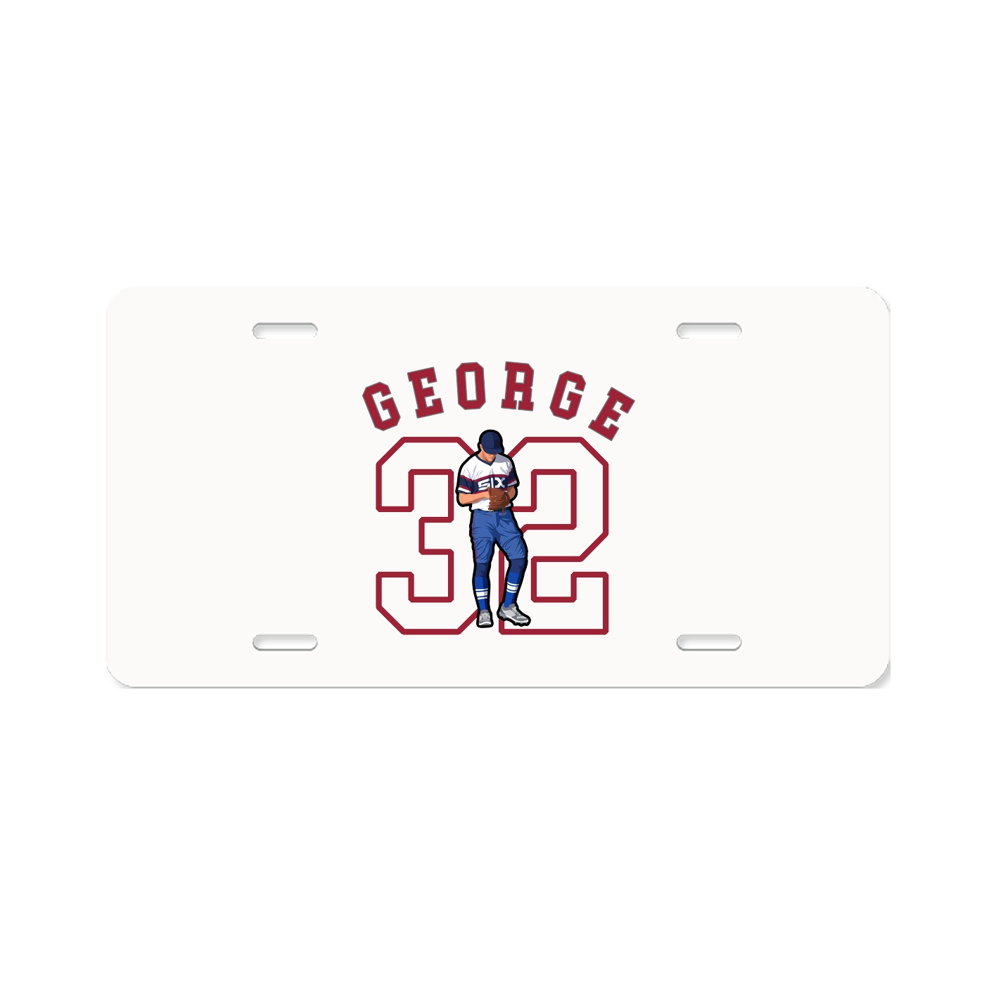 License Plate — Shirsey Arch in Classic