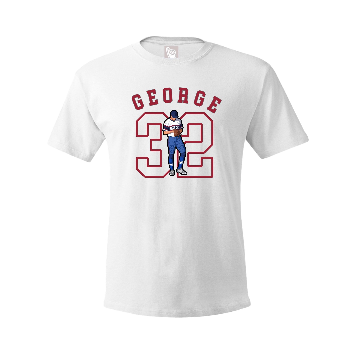 Youth Tee — Shirsey Arch in White