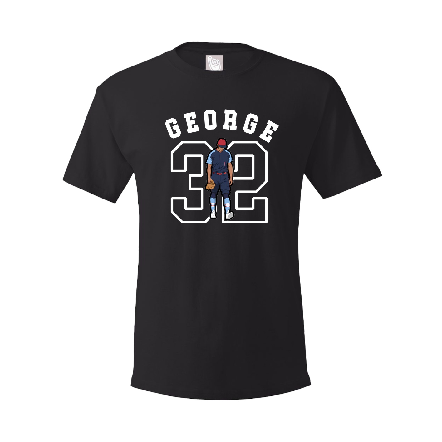 Youth Tee — Shirsey Arch in Black