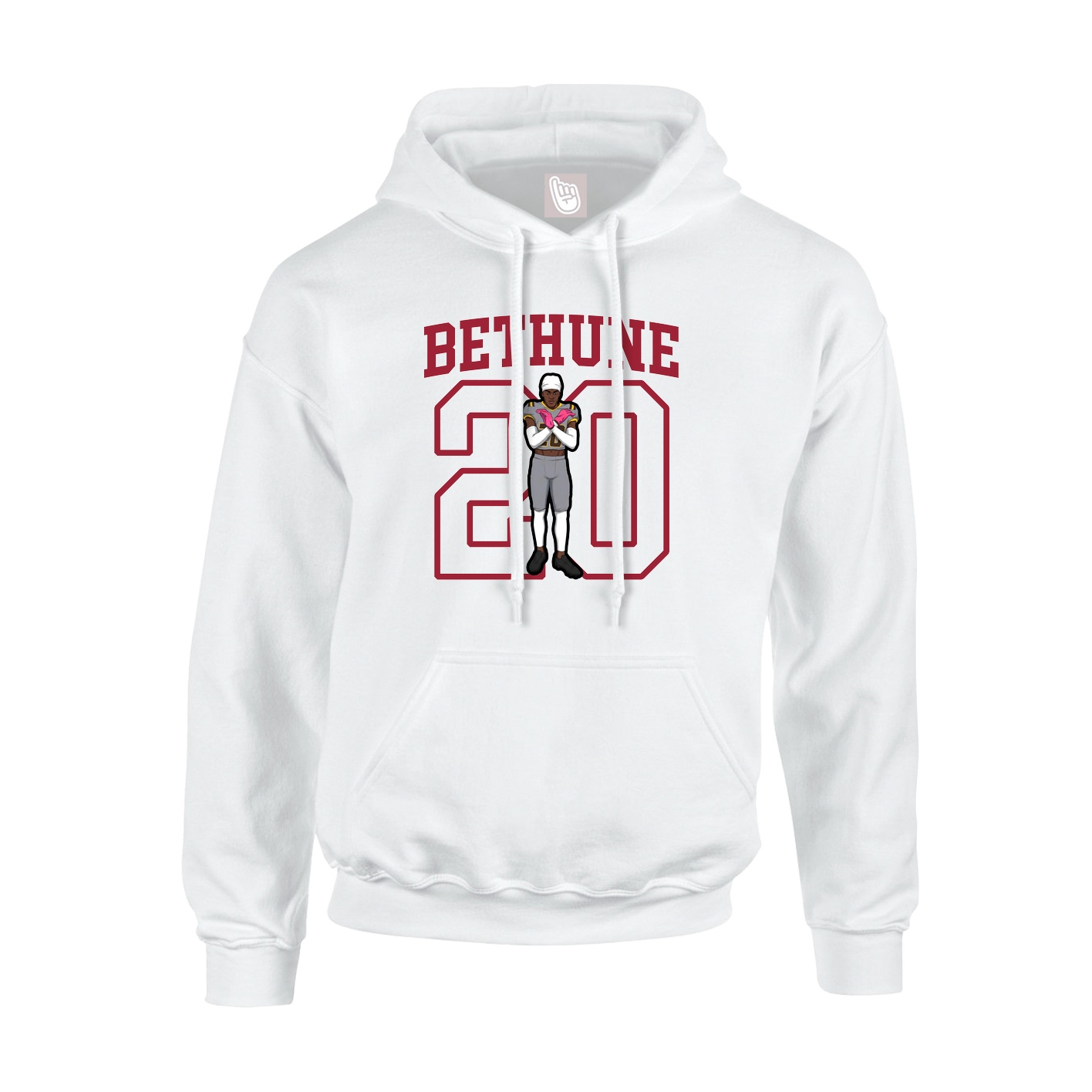 Youth Hoodie — Shirsey in White