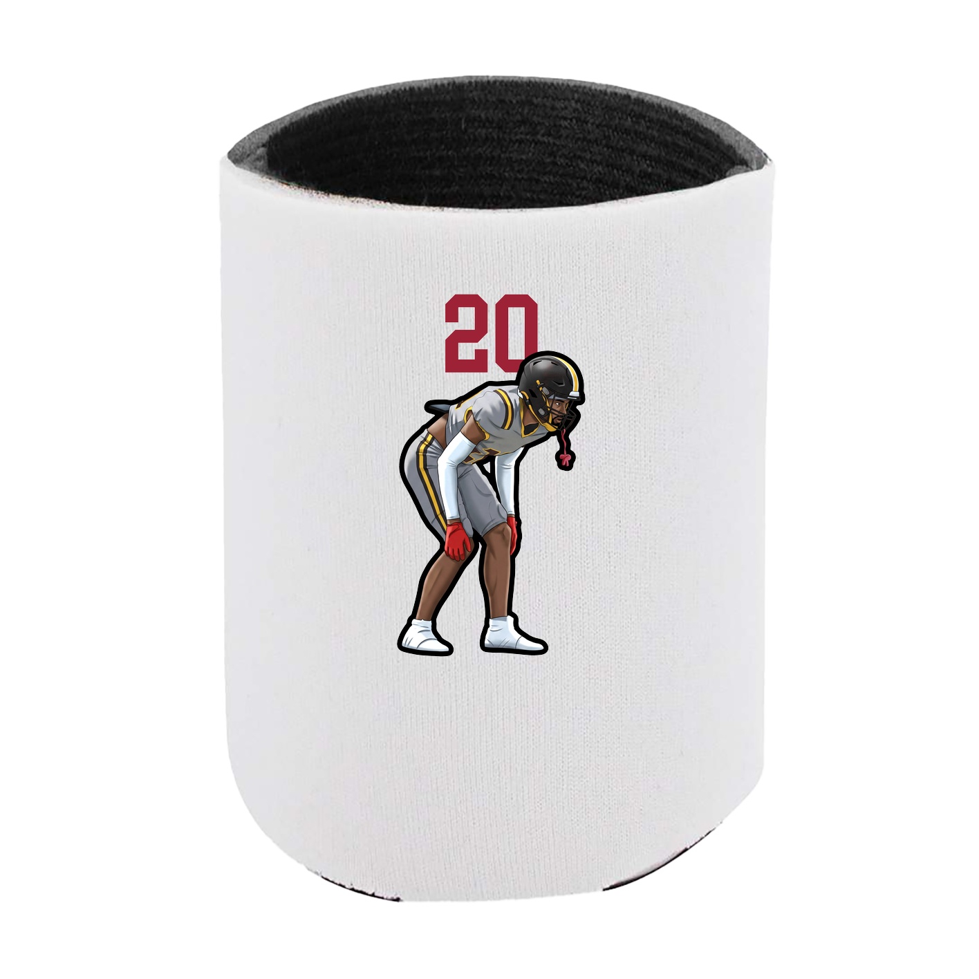 Can Holder — Number Top in White